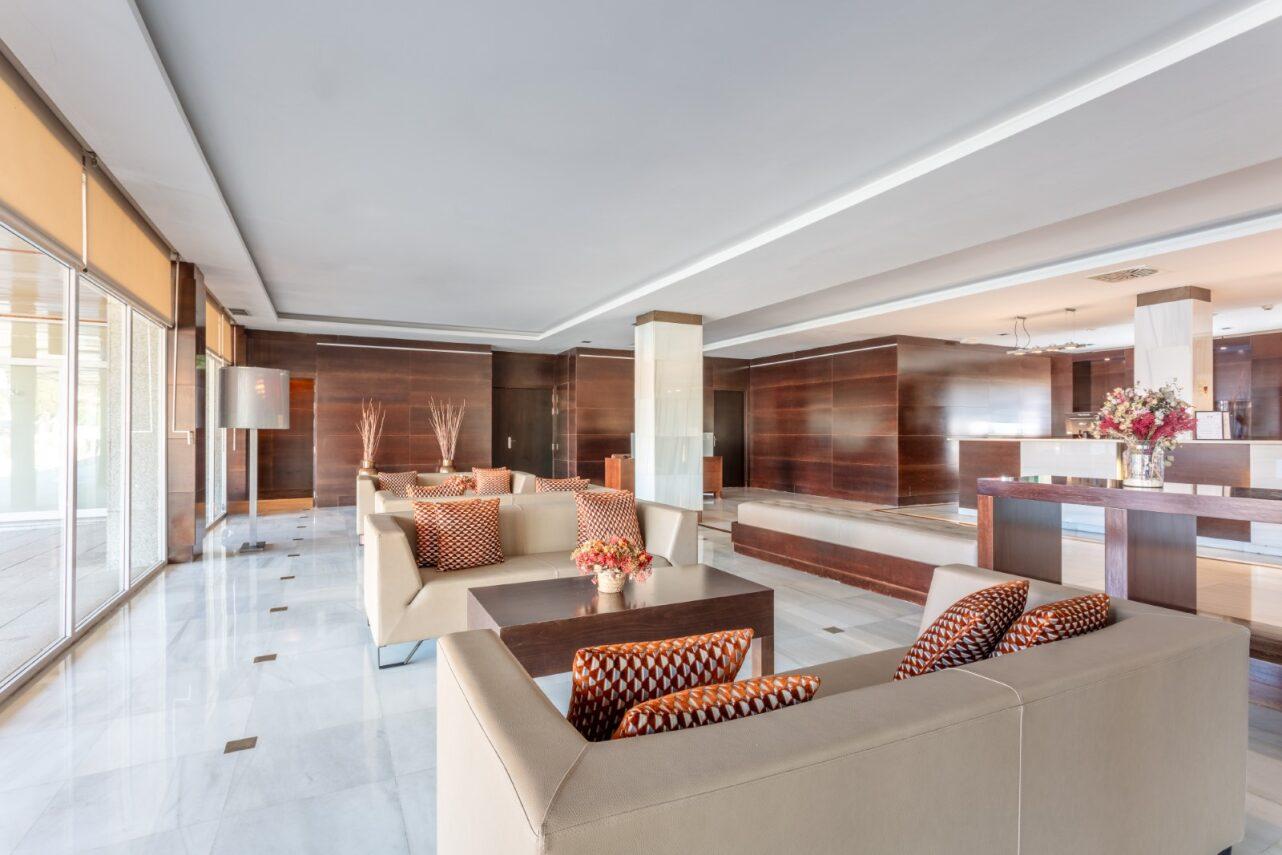 Vista Lobby Eurostars Toledo