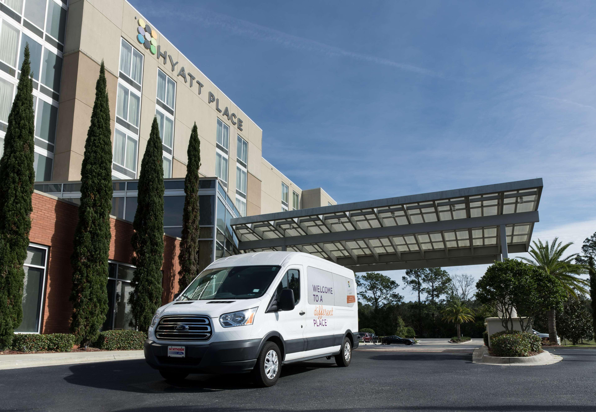 Vista Exterior Hyatt Place Jacksonville Airport