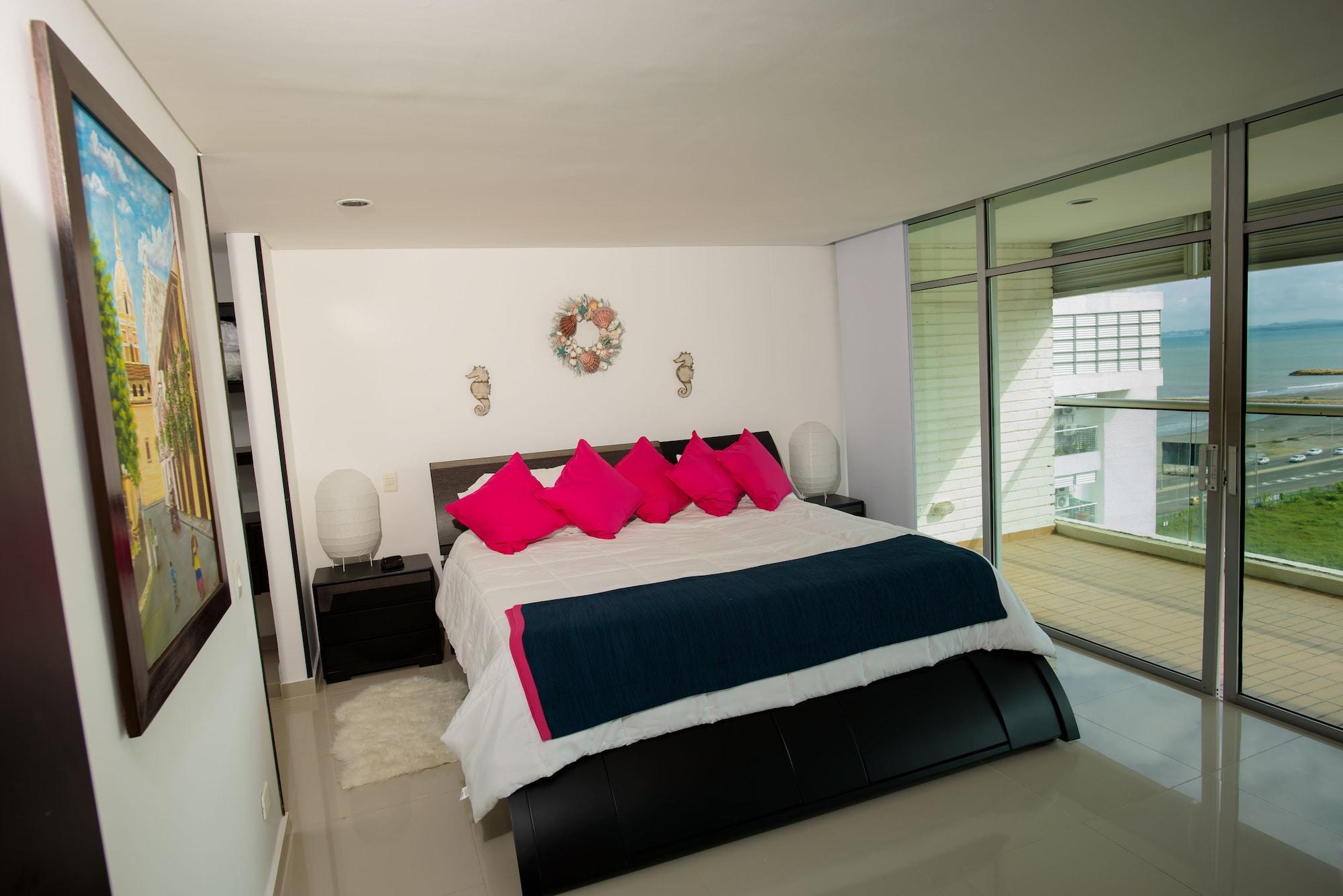 Habitación Hermoso Penthouse Vista Al Mar