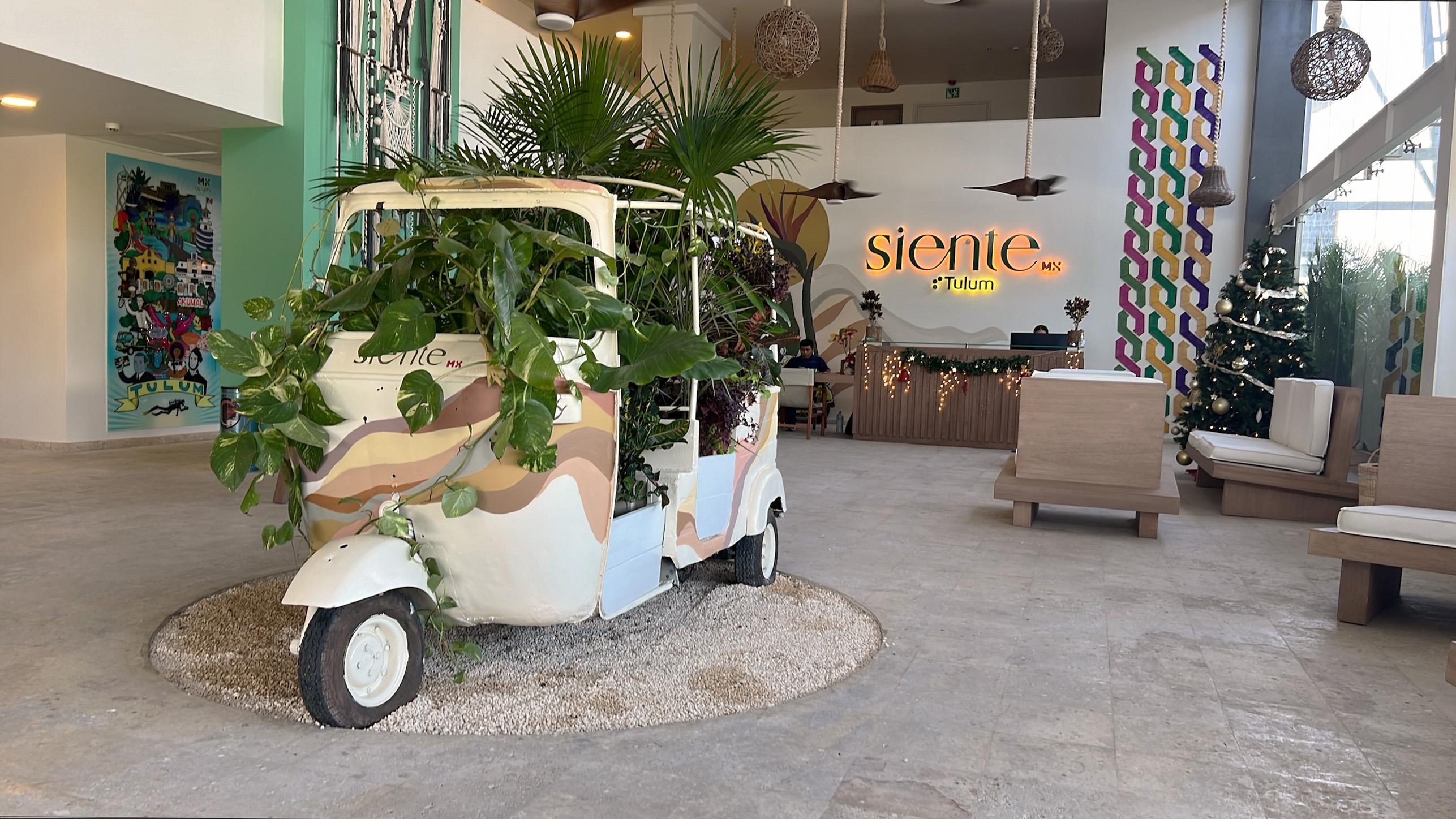 Vista Lobby Siente Tulum