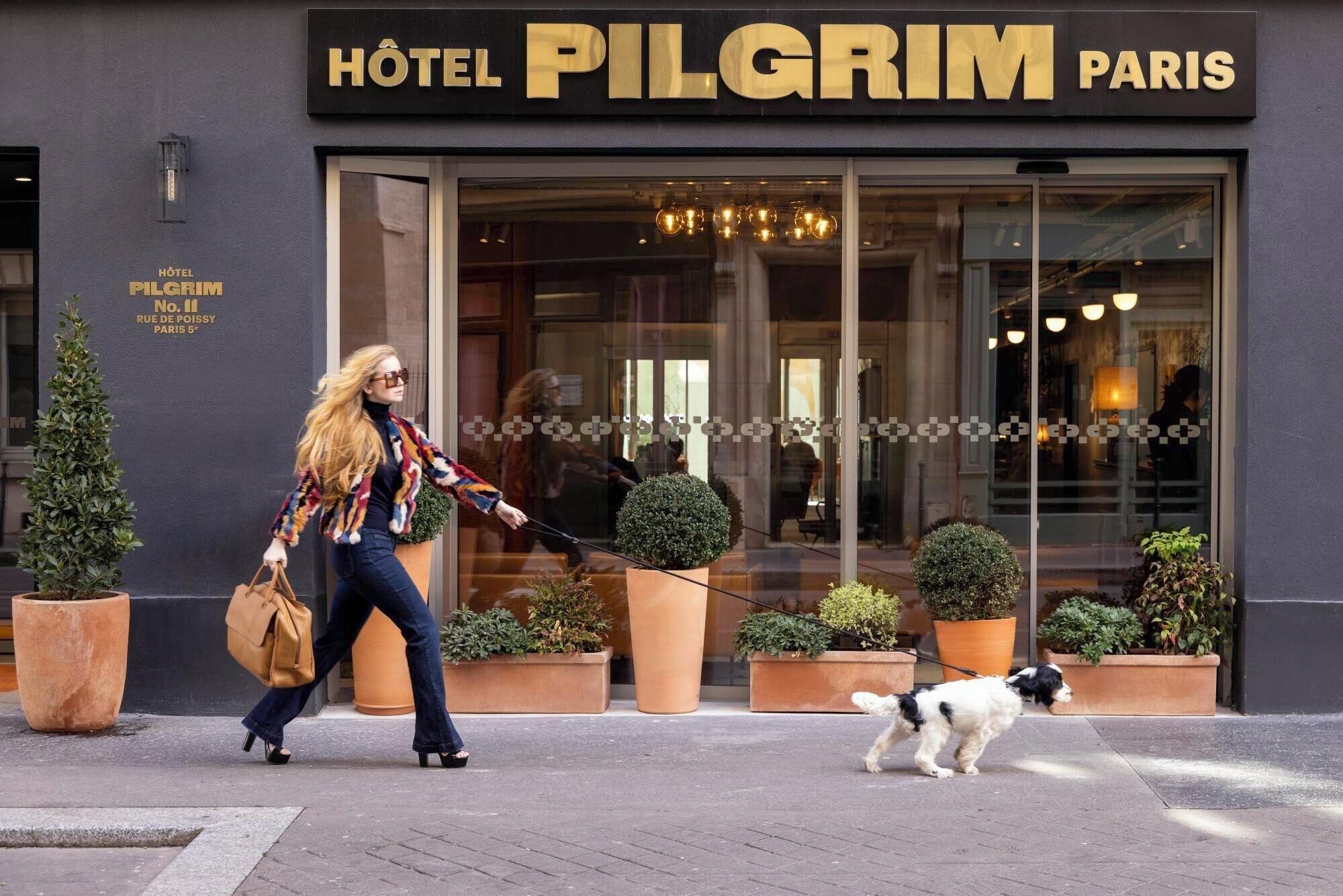 Vista Exterior Hôtel Pilgrim