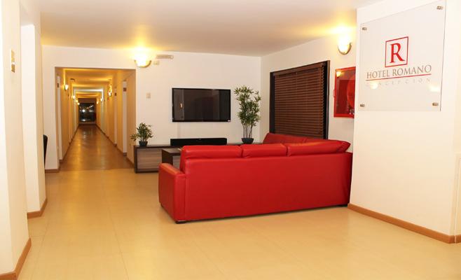 Vista Lobby Hotel Romano