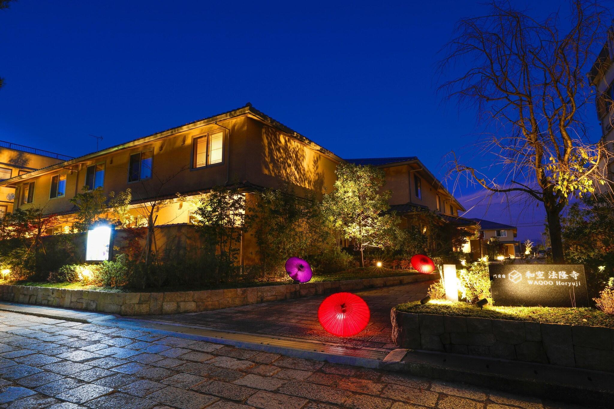 Vista Exterior Temple Town Hotel WAQOO Horyuji