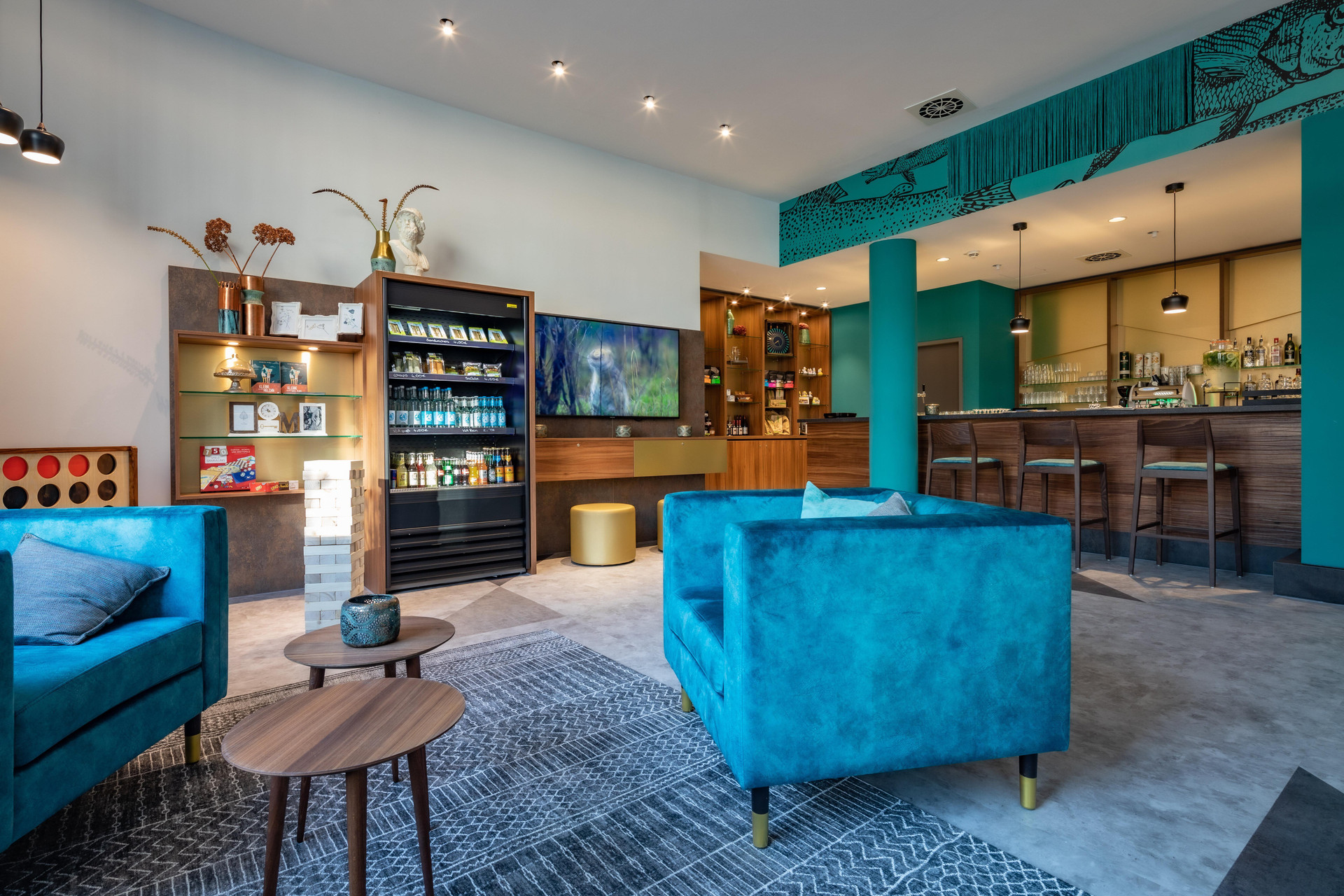 Bar/Salón Holiday Inn - the niu, Rig Lübeck by IHG