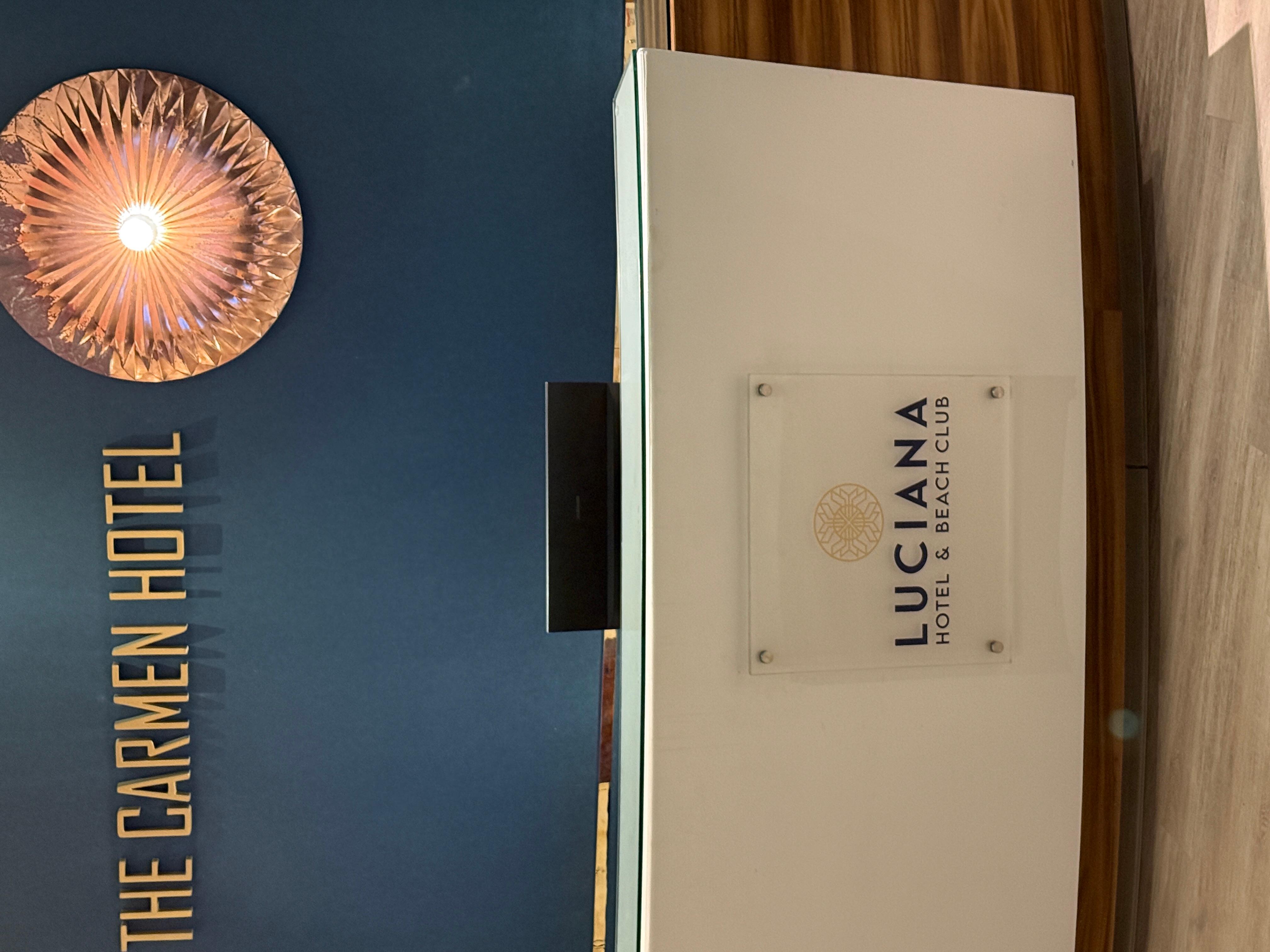 Vista Lobby Luciana Hotel & Beach Club