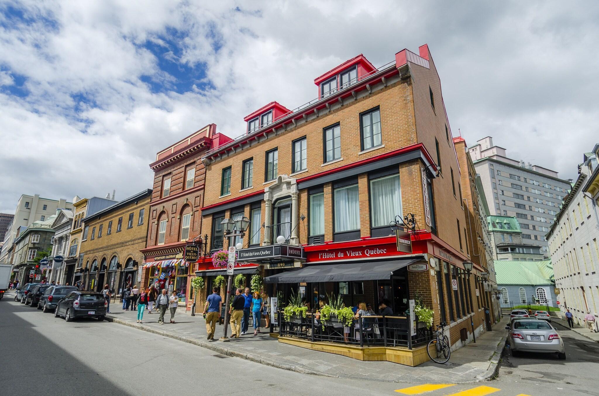 Vista Exterior Hotel Du Vieux Quebec