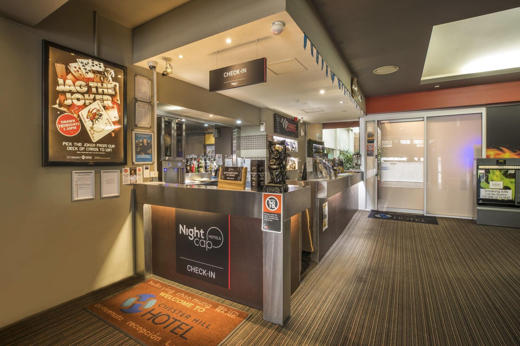 Vista Lobby Nightcap at Chester Hill Hotel