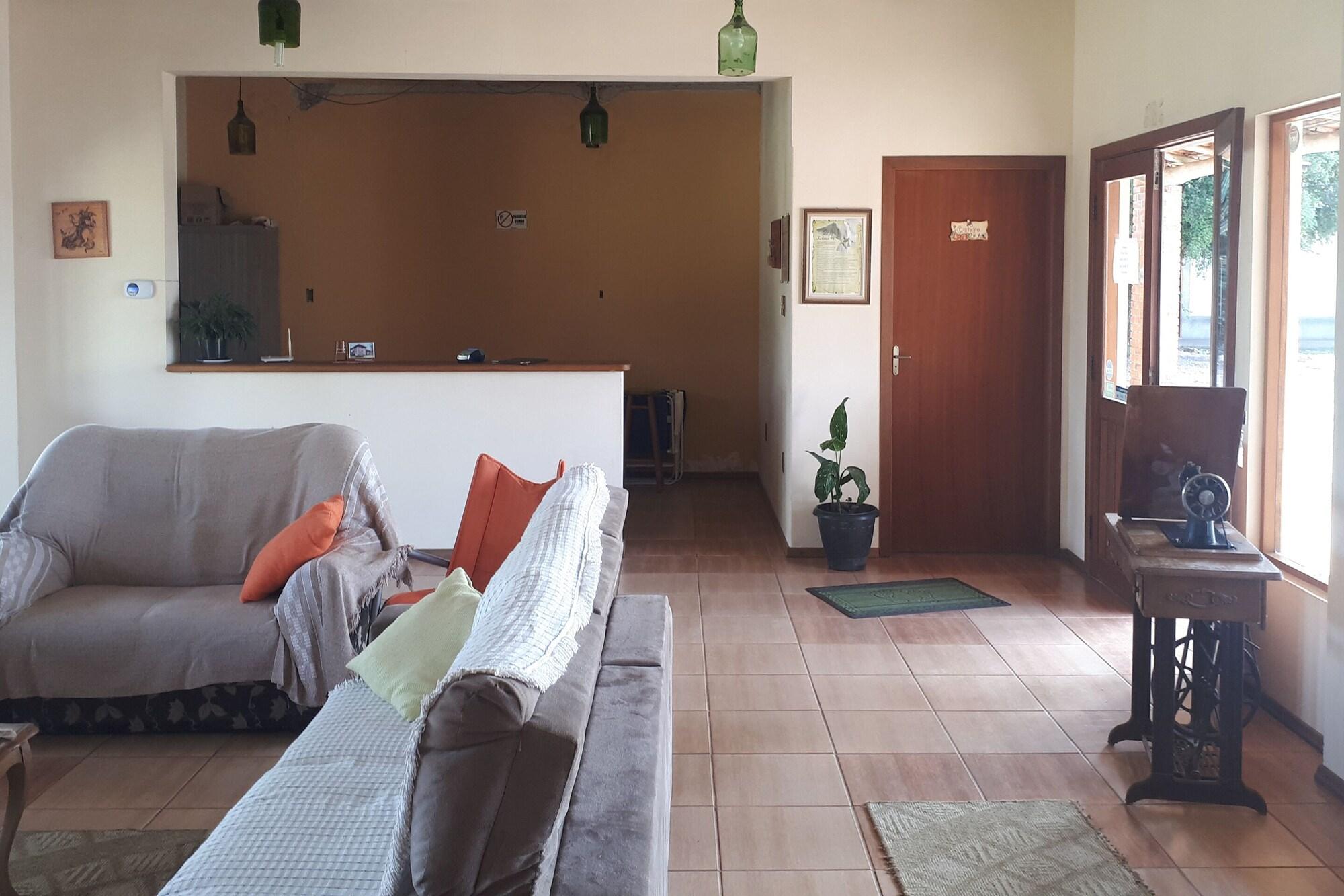 Vista Lobby Pousada do Pampa