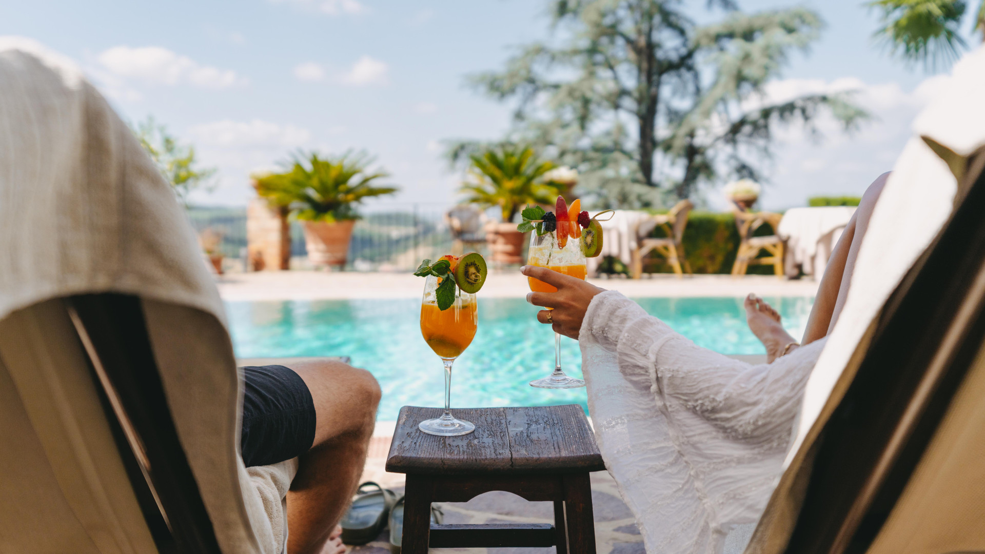 Vista Piscina Sunstar Hotel Piemont