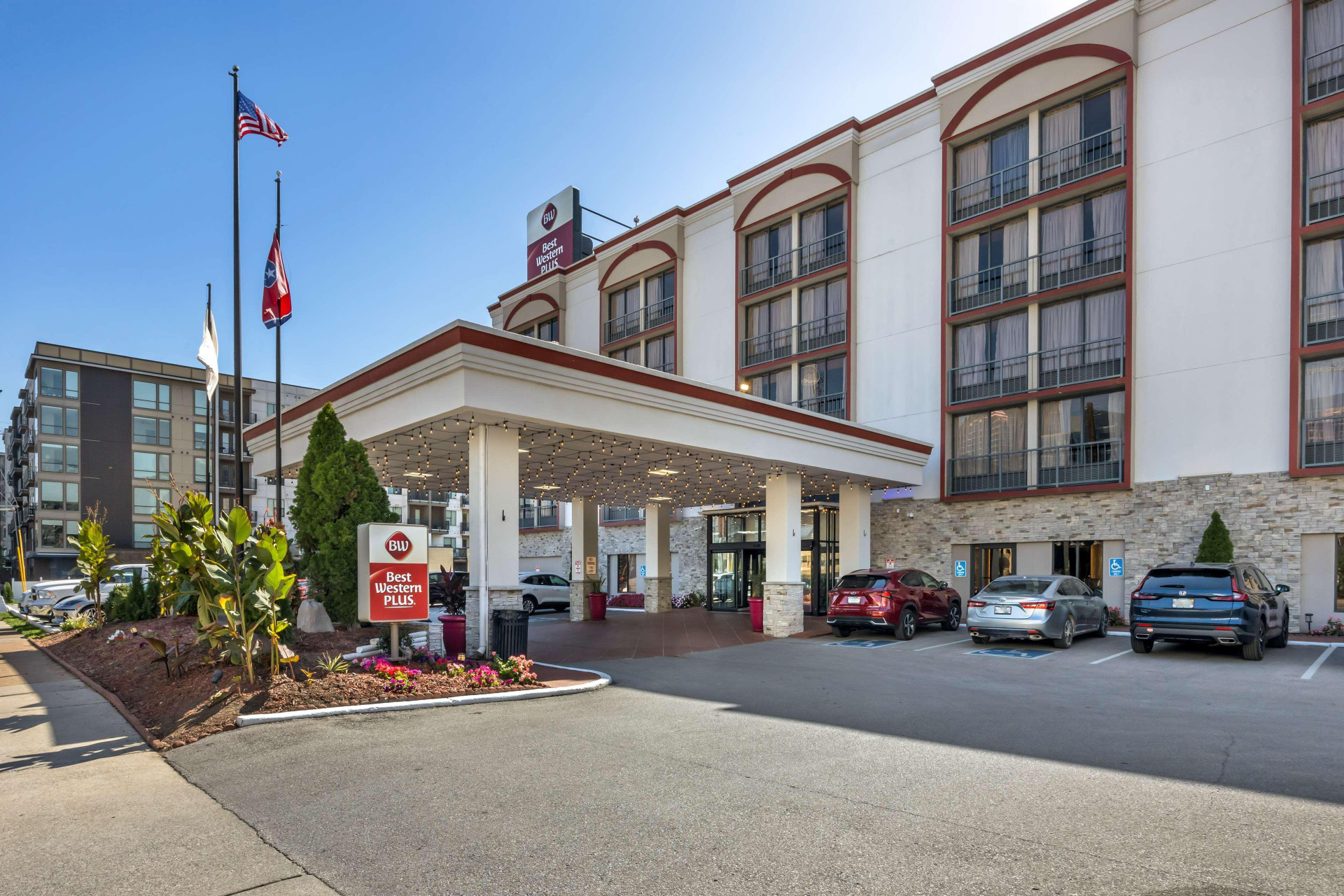 Vista Exterior Best Western Downtown Plus Music Row