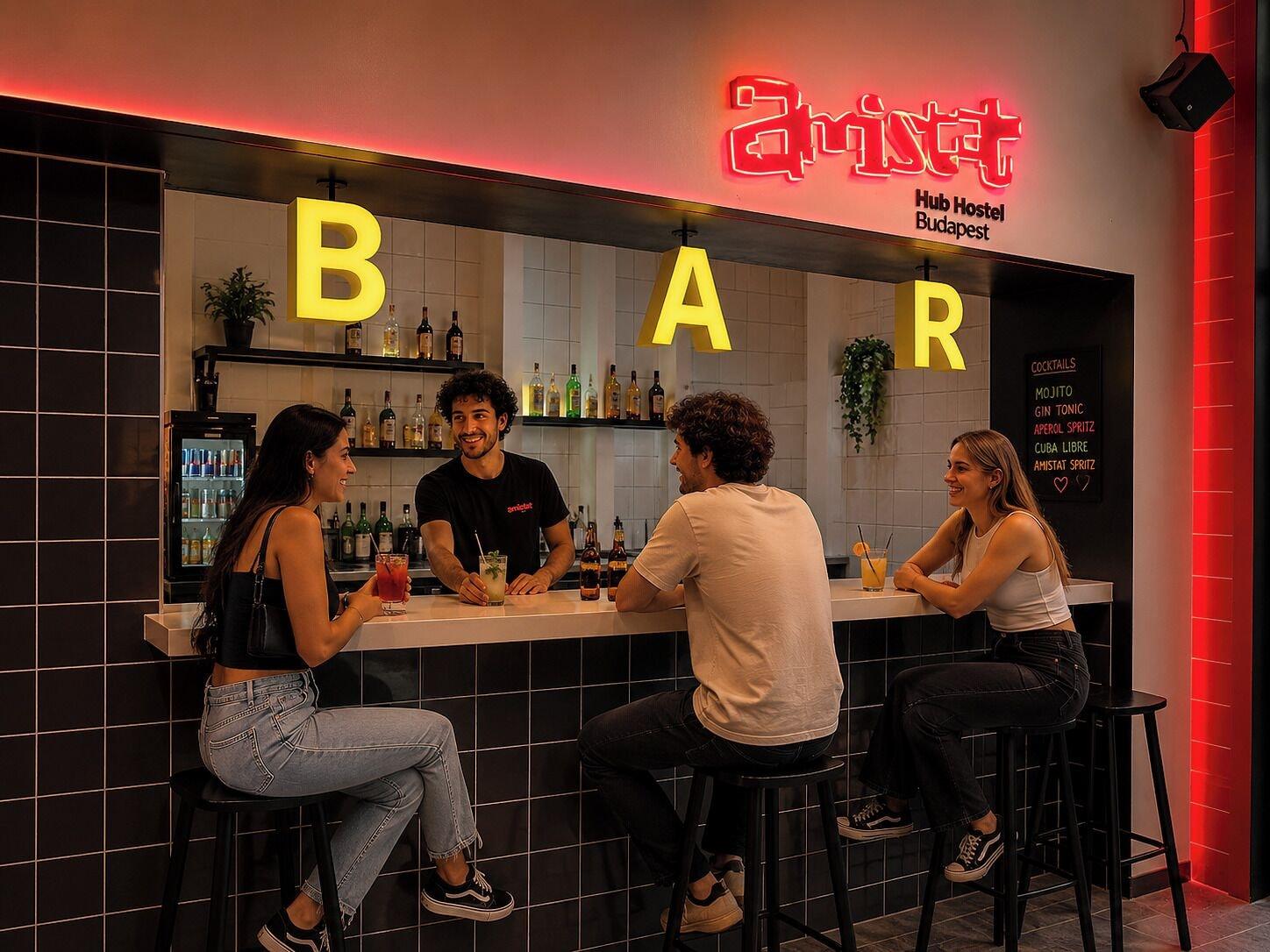 Bar/Salón AMISTAT Hub Hostel Budapest