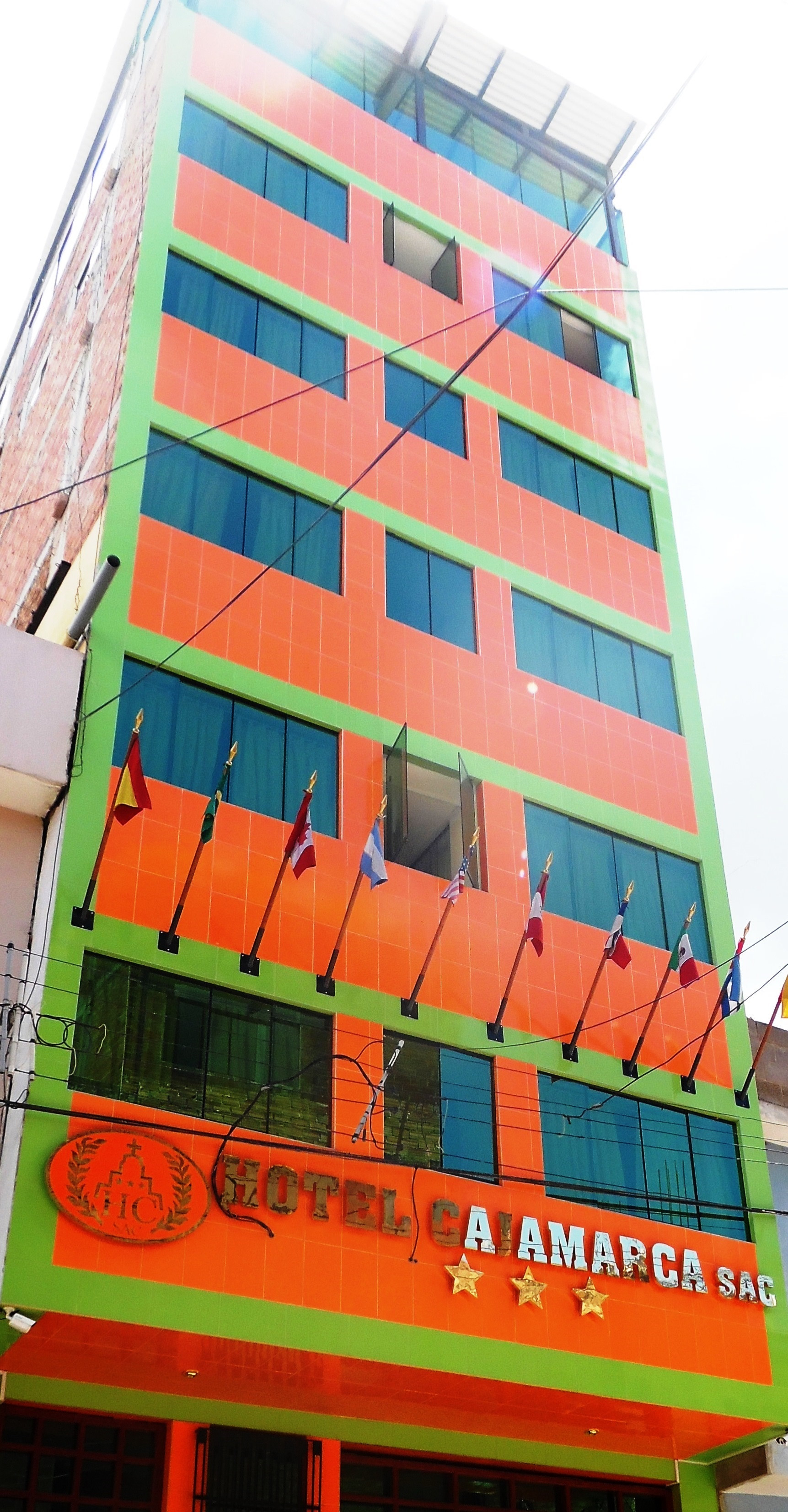 Vista Exterior Hotel Cajamarca Sac