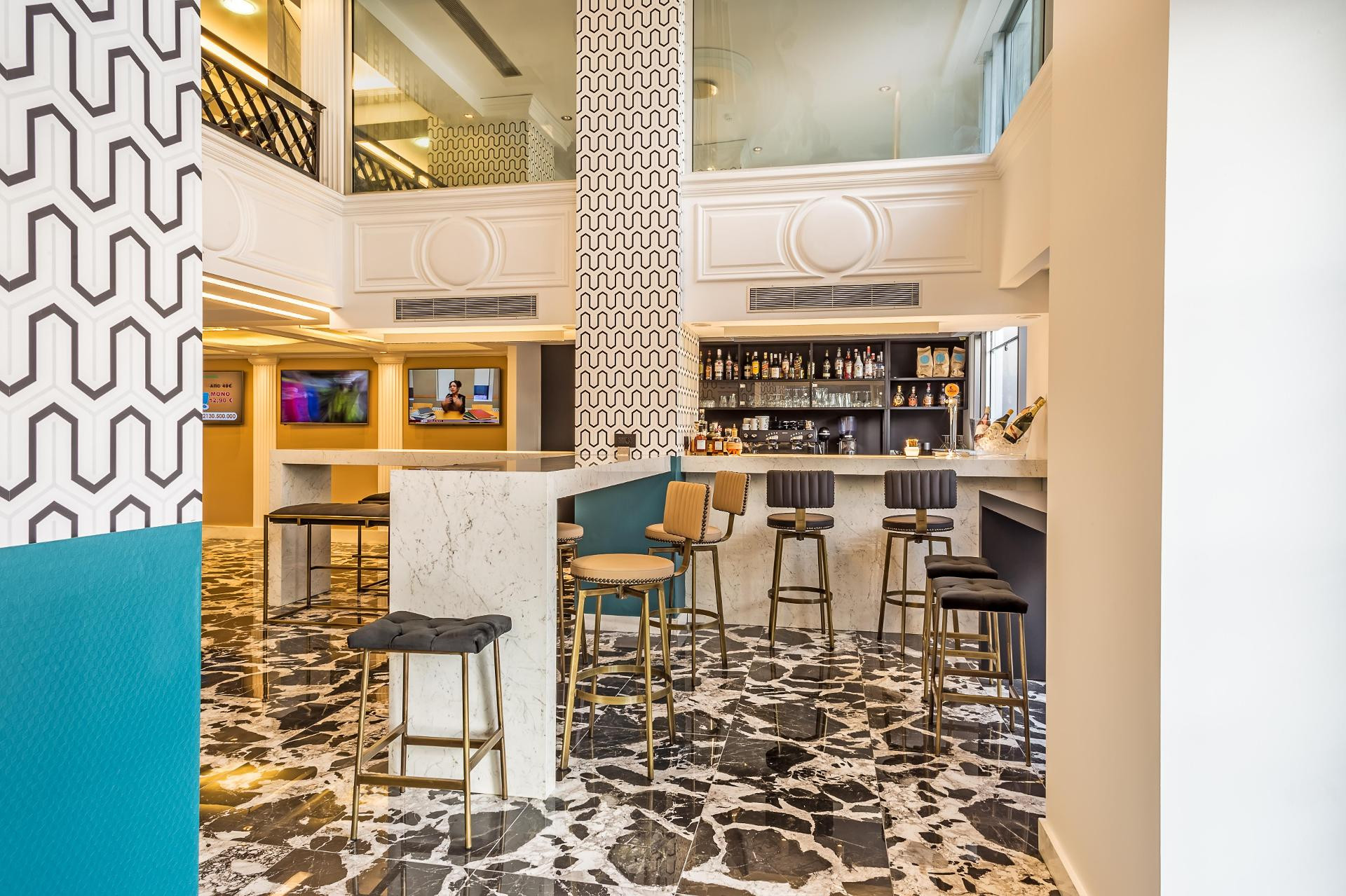 Vista Lobby Stratos Hotel Athens, Vassilicos House of Hospitality