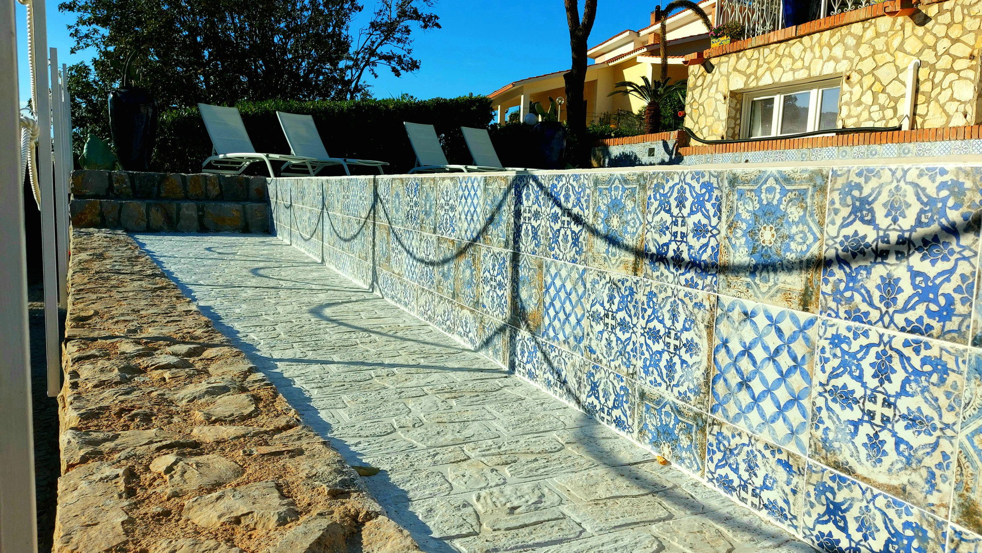 Vista Piscina Villa Flavia Eco B&b