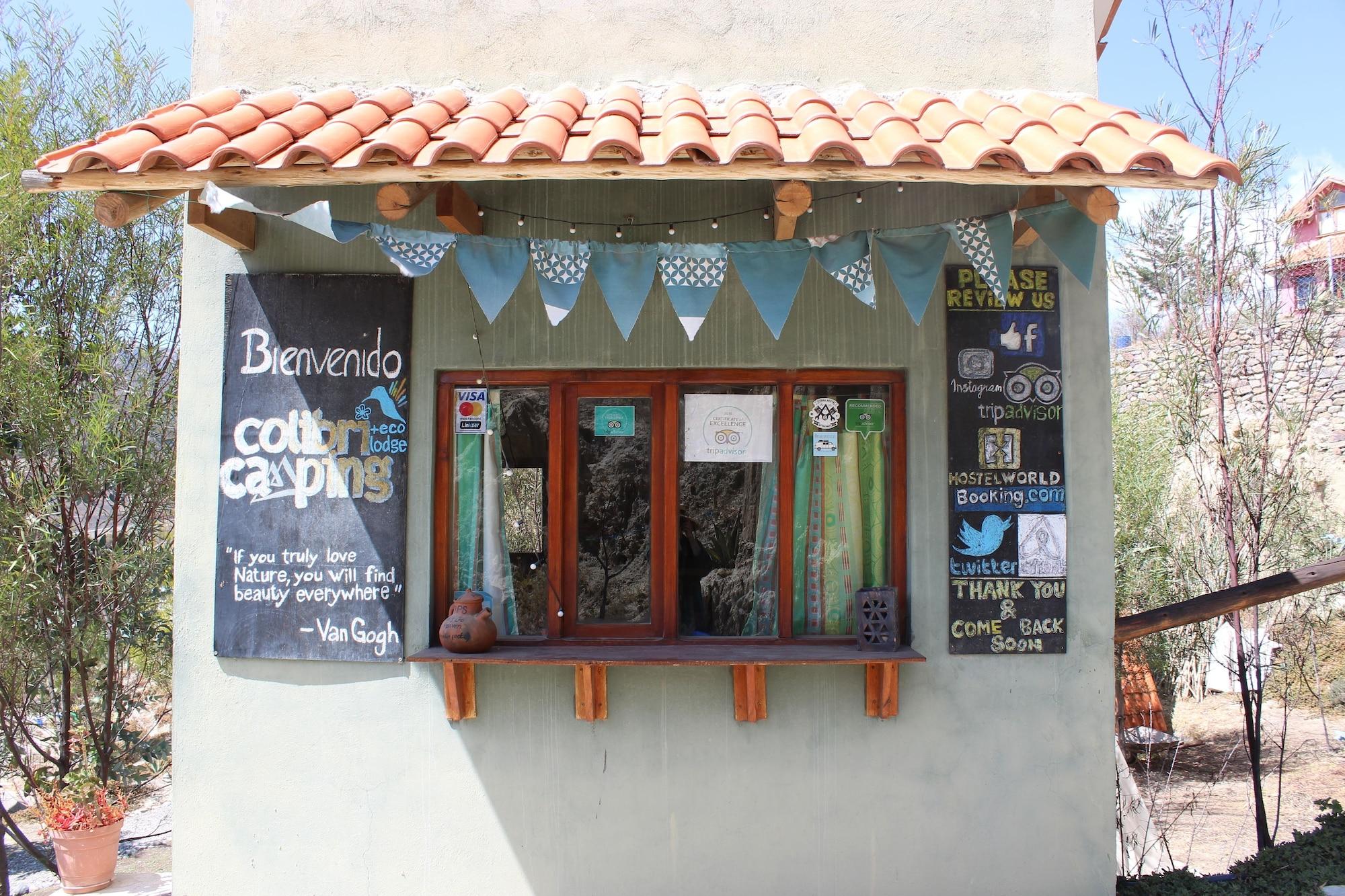 Vista Lobby Colibrí Camping & Eco Lodge