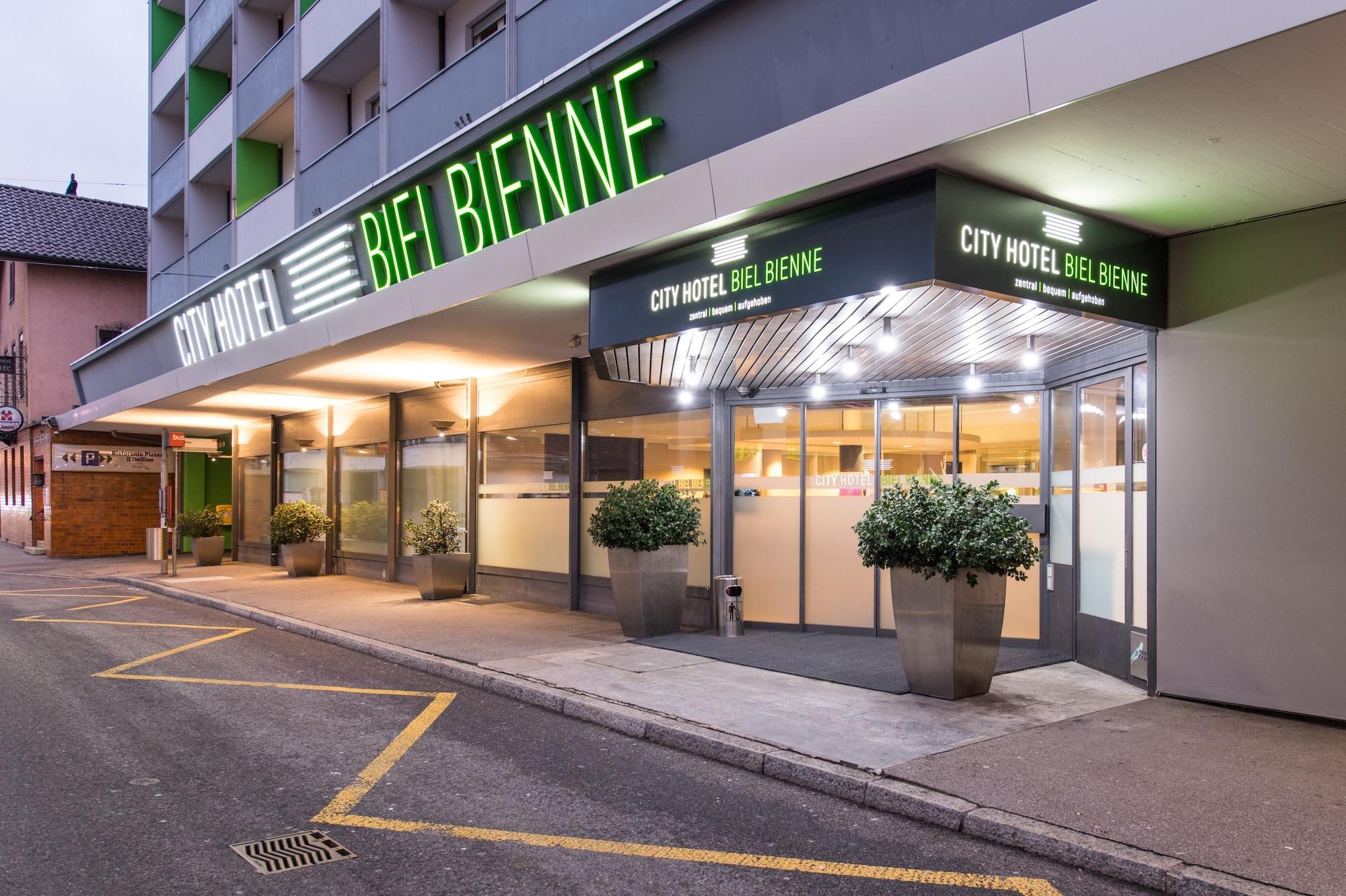 Vista Exterior City Hotel Biel Bienne