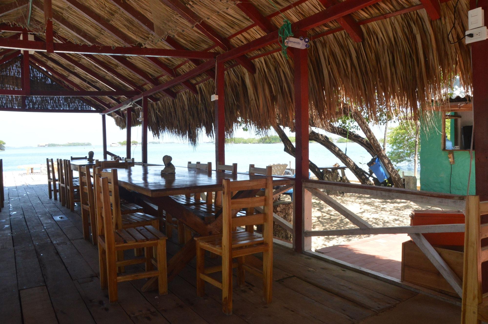 Vista Lobby Eco Hotel Los Erizos