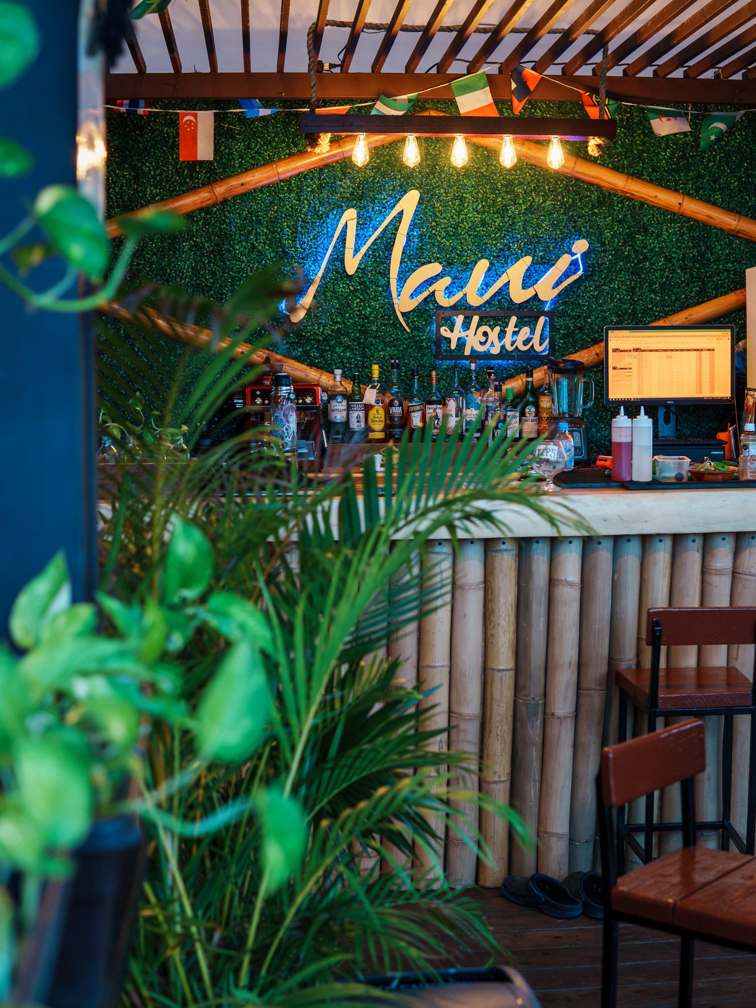 Bar/Salón Maui Hostels Playa Del Carmen