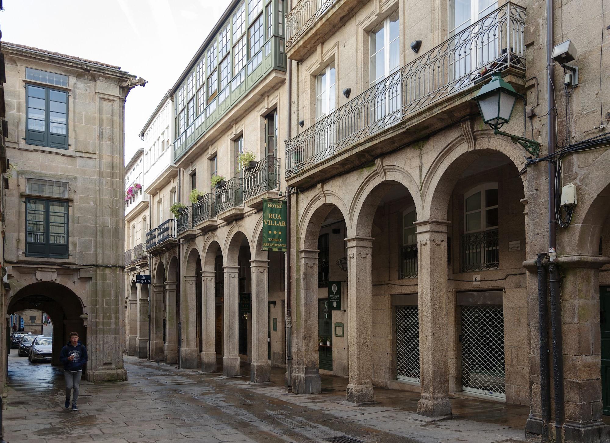 Vista Exterior Hotel Rua Villar