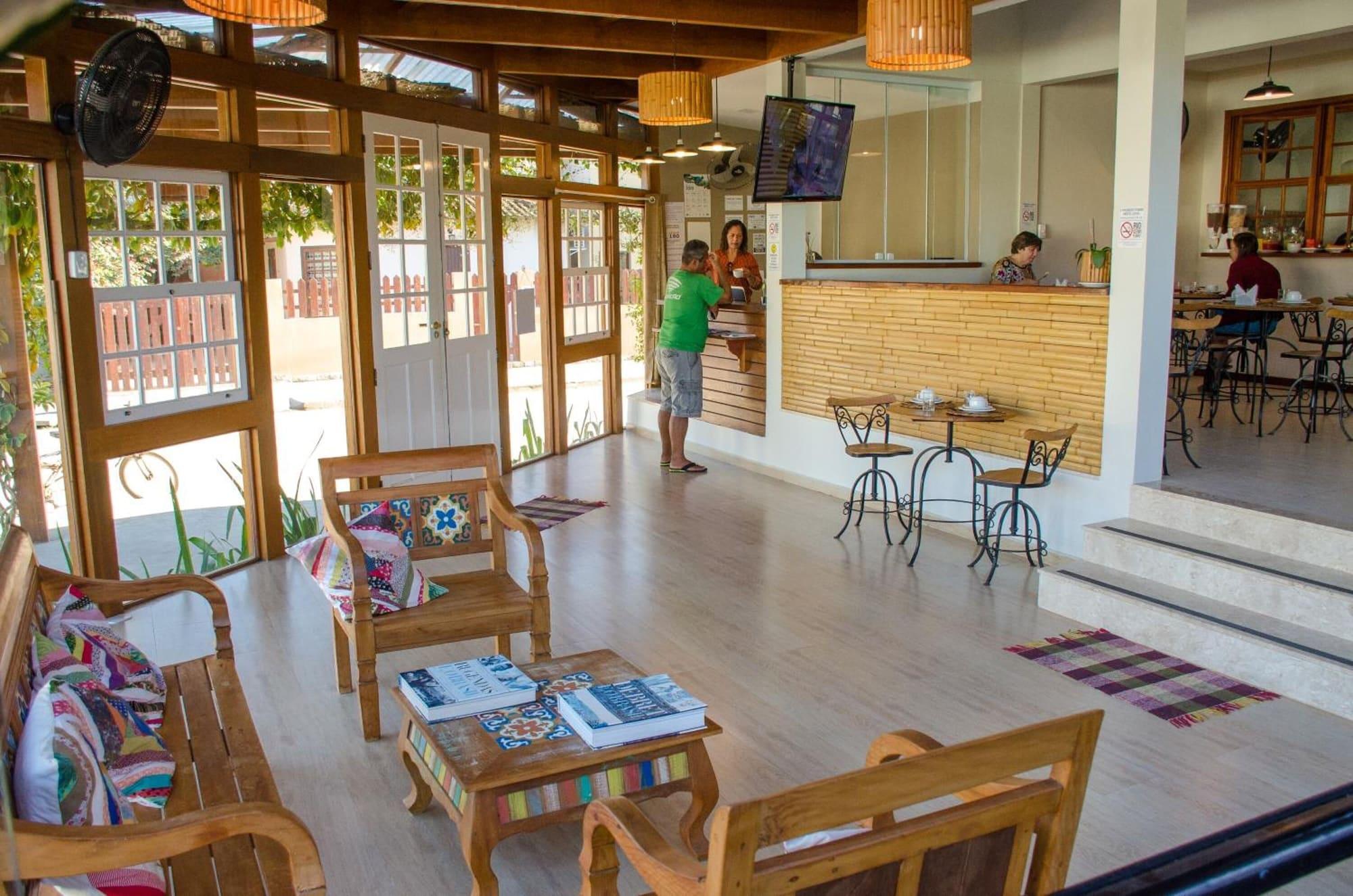 Vista Lobby Pousada Maré Mansa