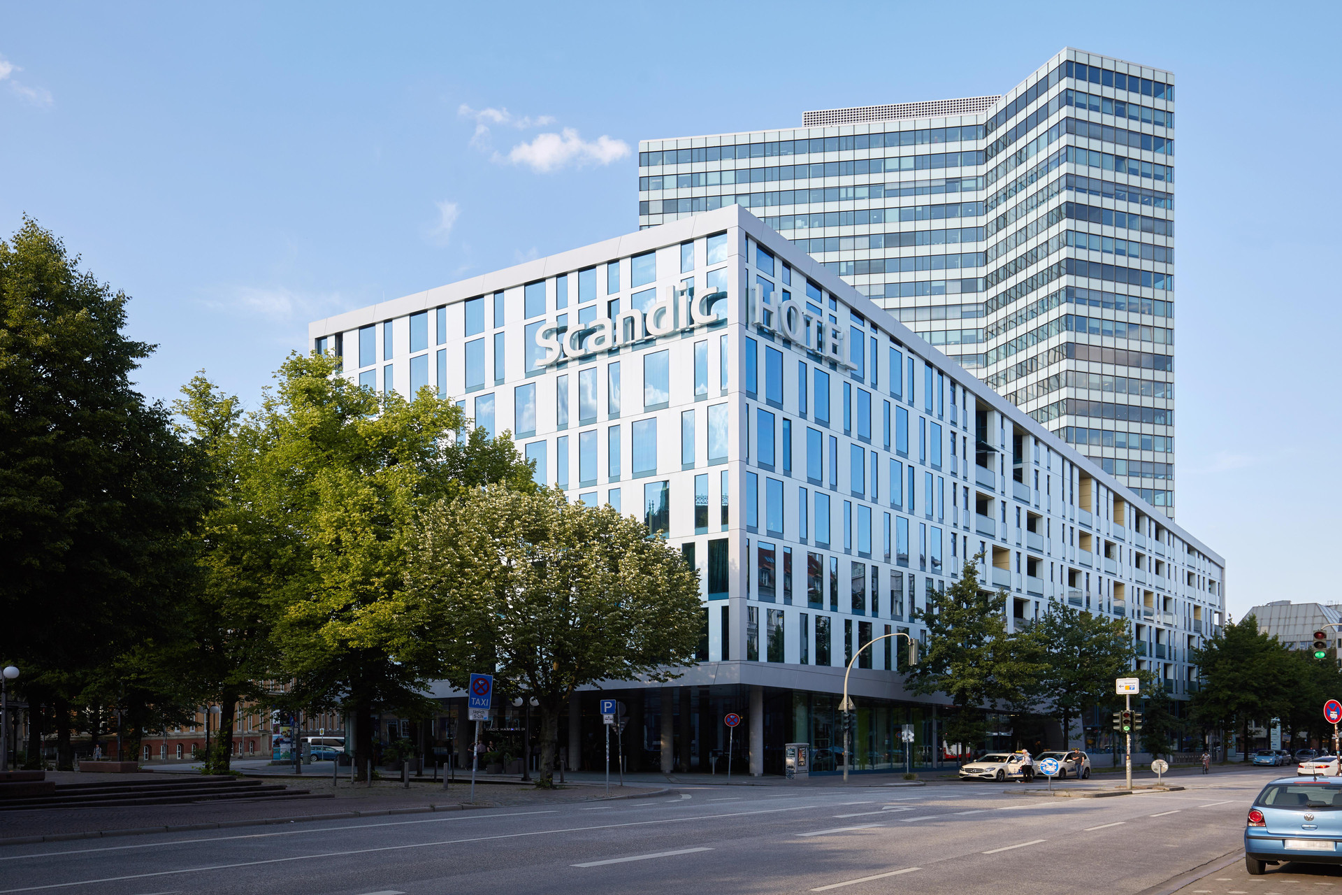 Vista Exterior Scandic Hamburg Emporio