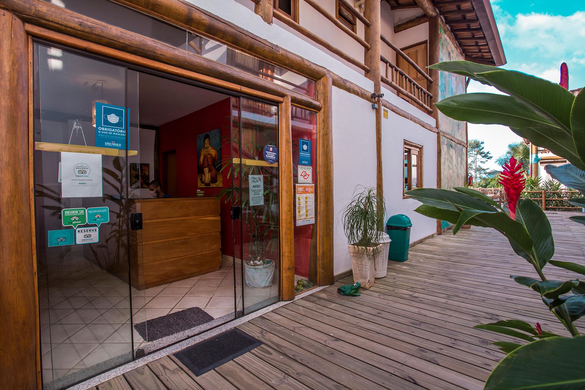 Vista Lobby Pousada Refúgio da Harmonia