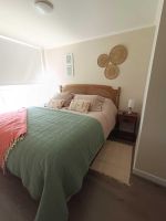 Alquiler Vacacional - Modern apartment in Ñuñoa with king size bed, swimming pool and discounts for long stays.