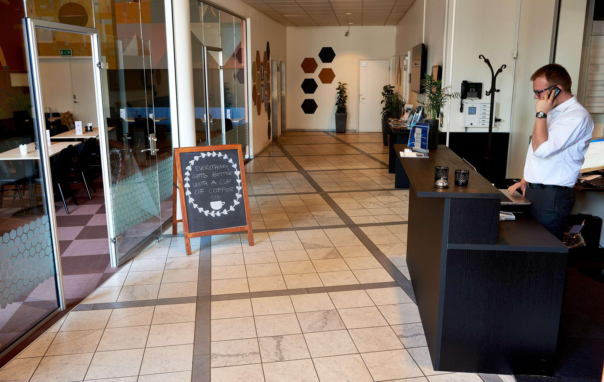 Vista Lobby Best Western Royal Holstebro