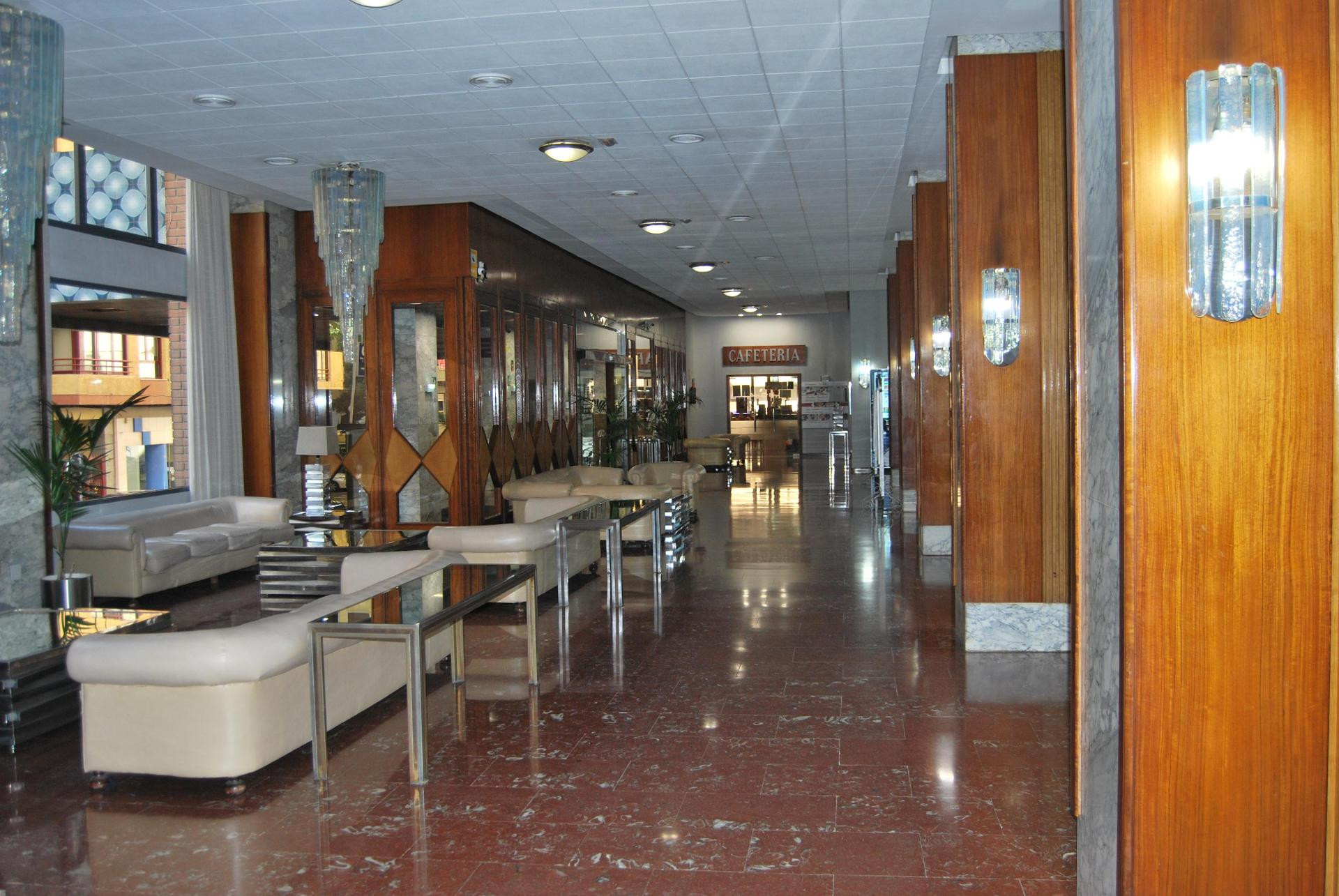 Vista Lobby Estudiotel Alicante