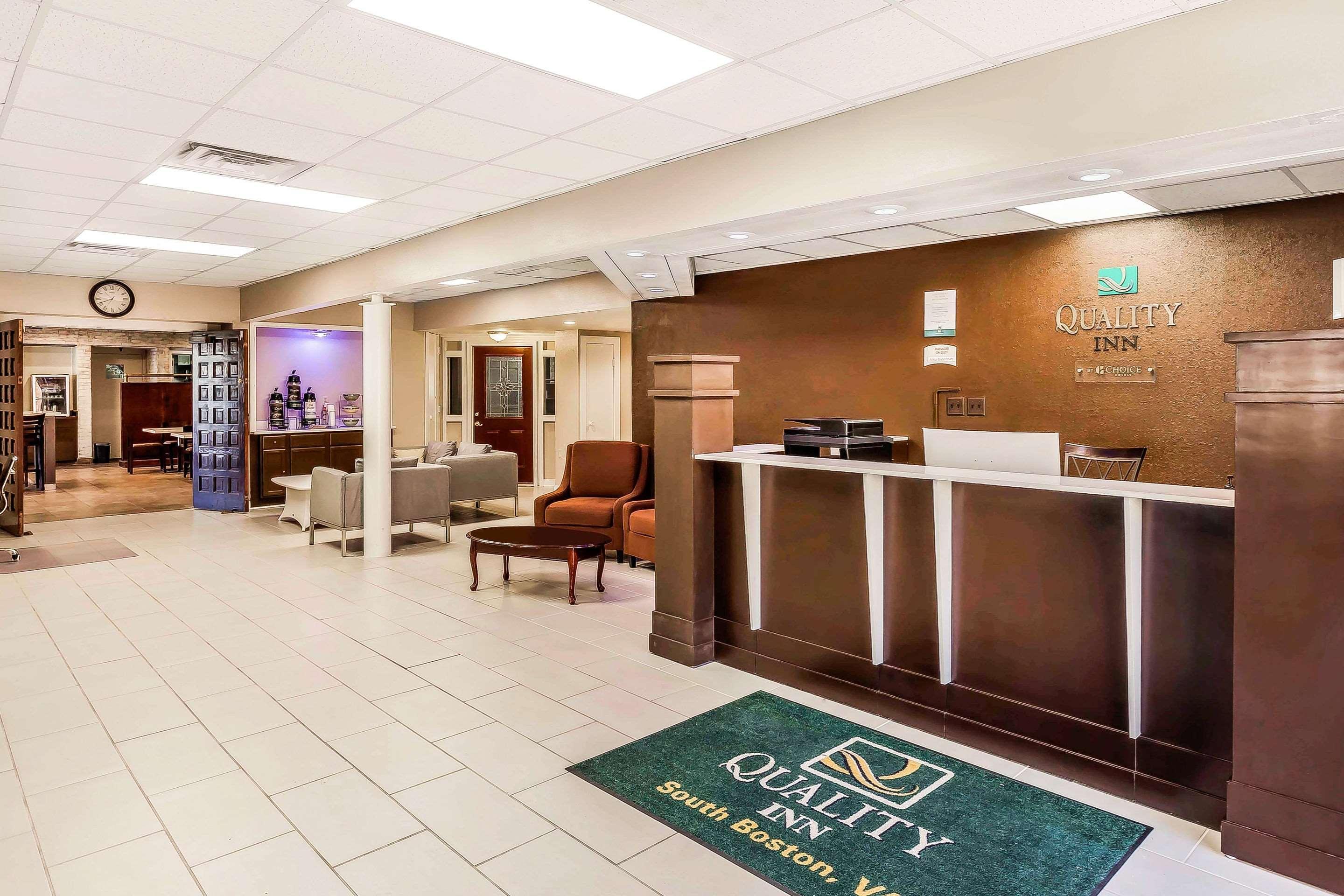 Vista Lobby Quality Inn South Boston - Danville East