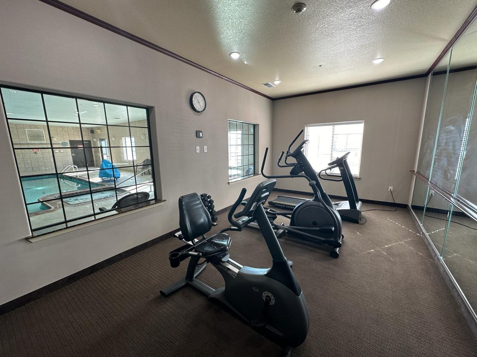 Gimnasio Sleep Inn & Suites at Six Flags