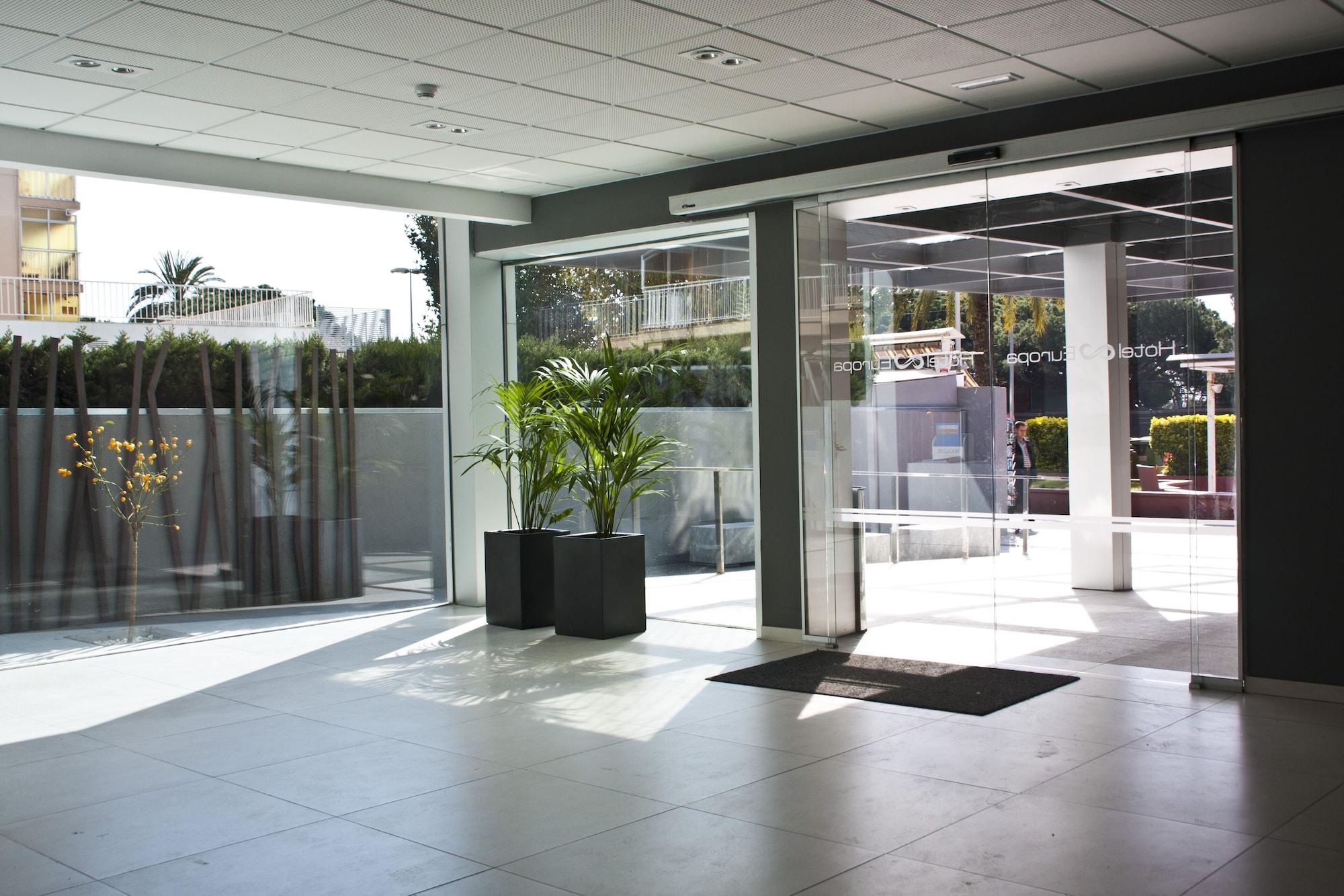 Vista Lobby Hotel Europa Splash & Spa