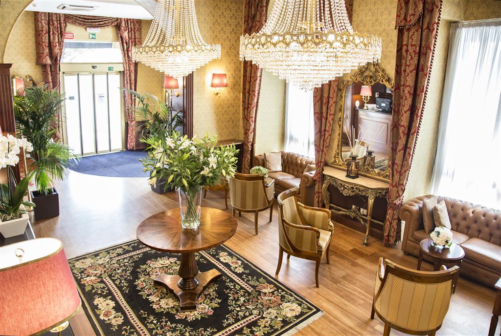 Vista Lobby Hotel Milton Roma