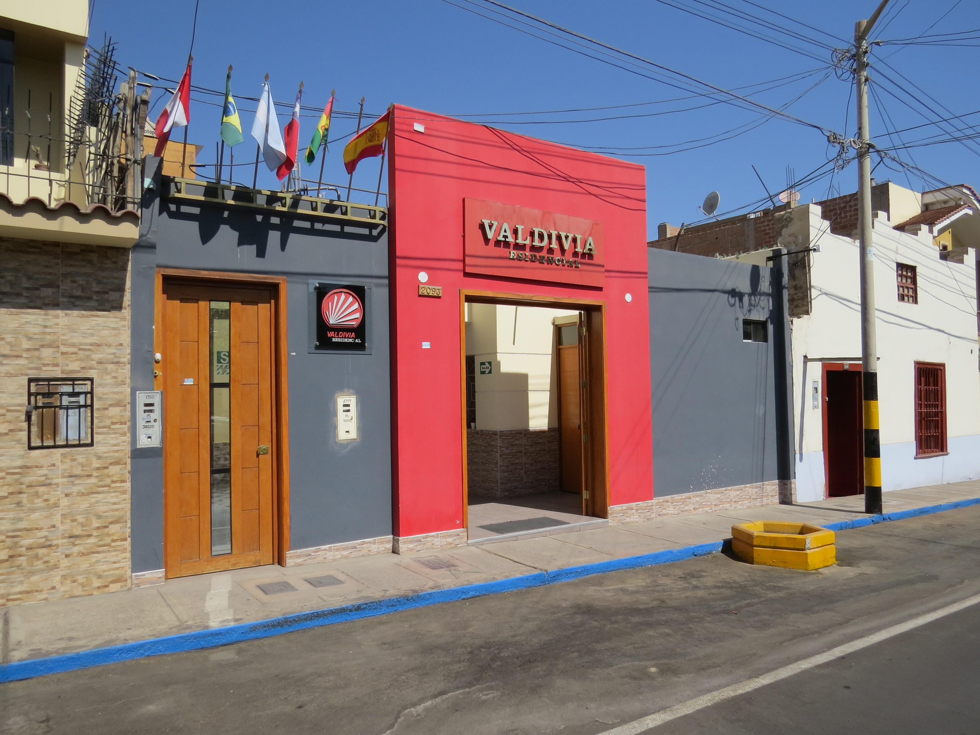 Vista Exterior Residencial Valdivia