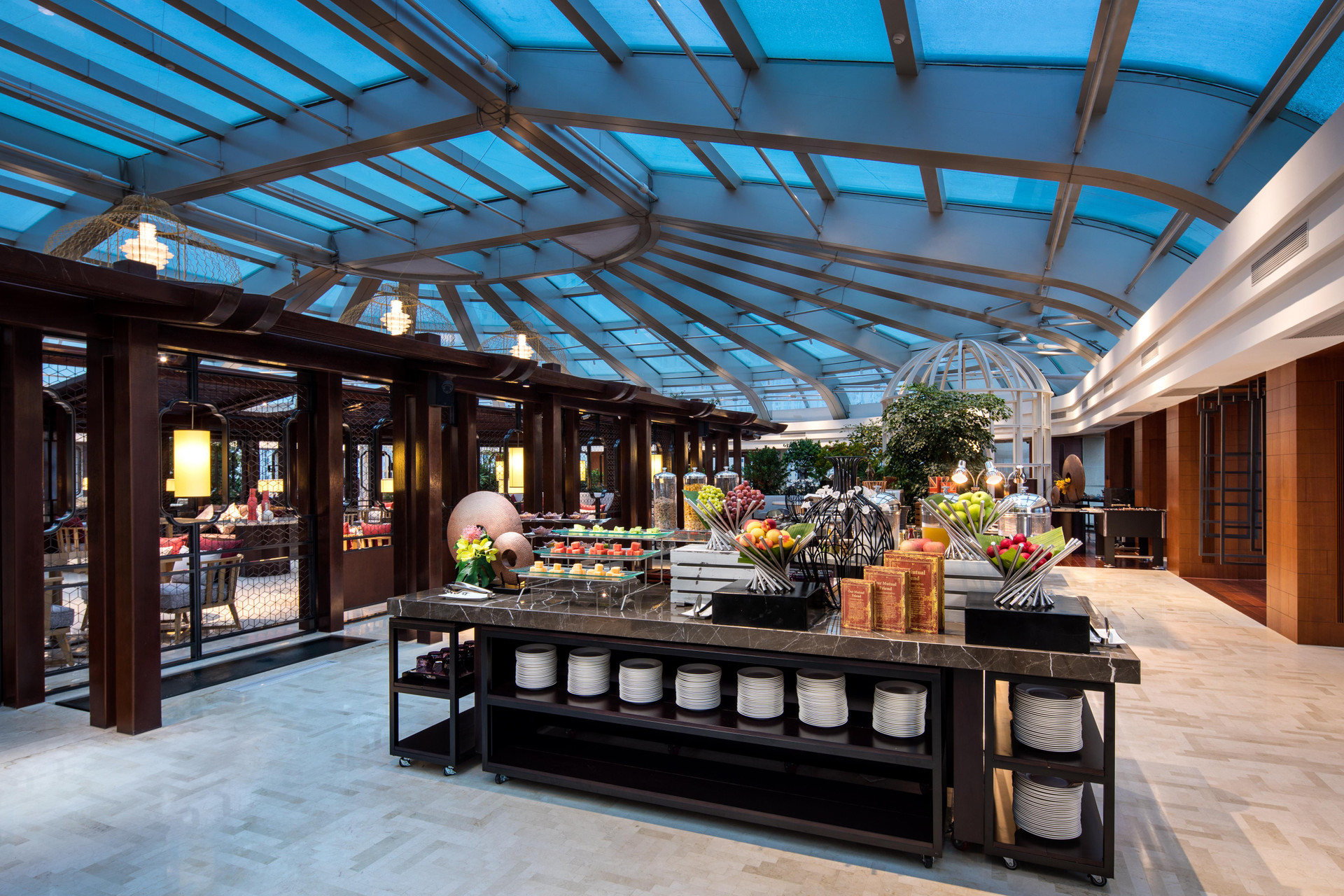 Restaurant Ascott Riverside Garden Beijing