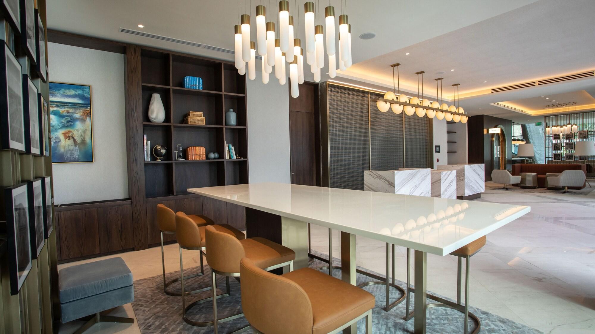 Vista Lobby Courtyard By Marriott Santo Domingo Piantini