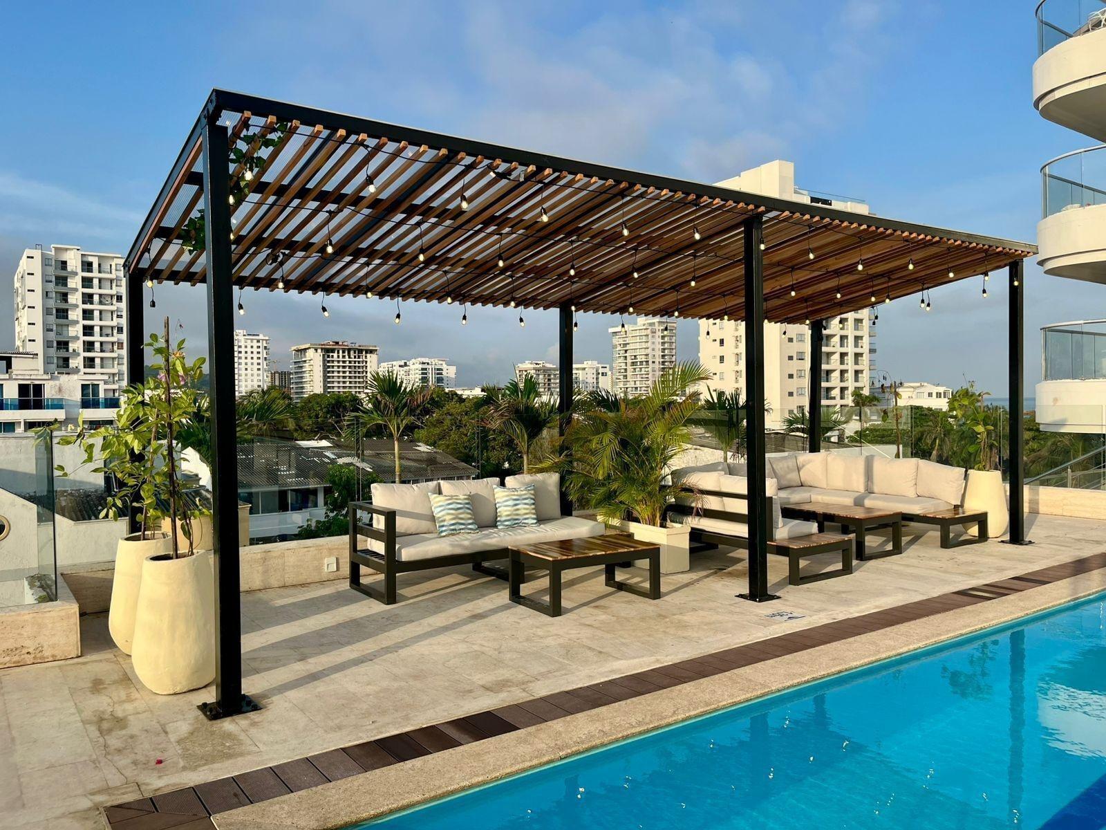 Vista Piscina Suite vacacional