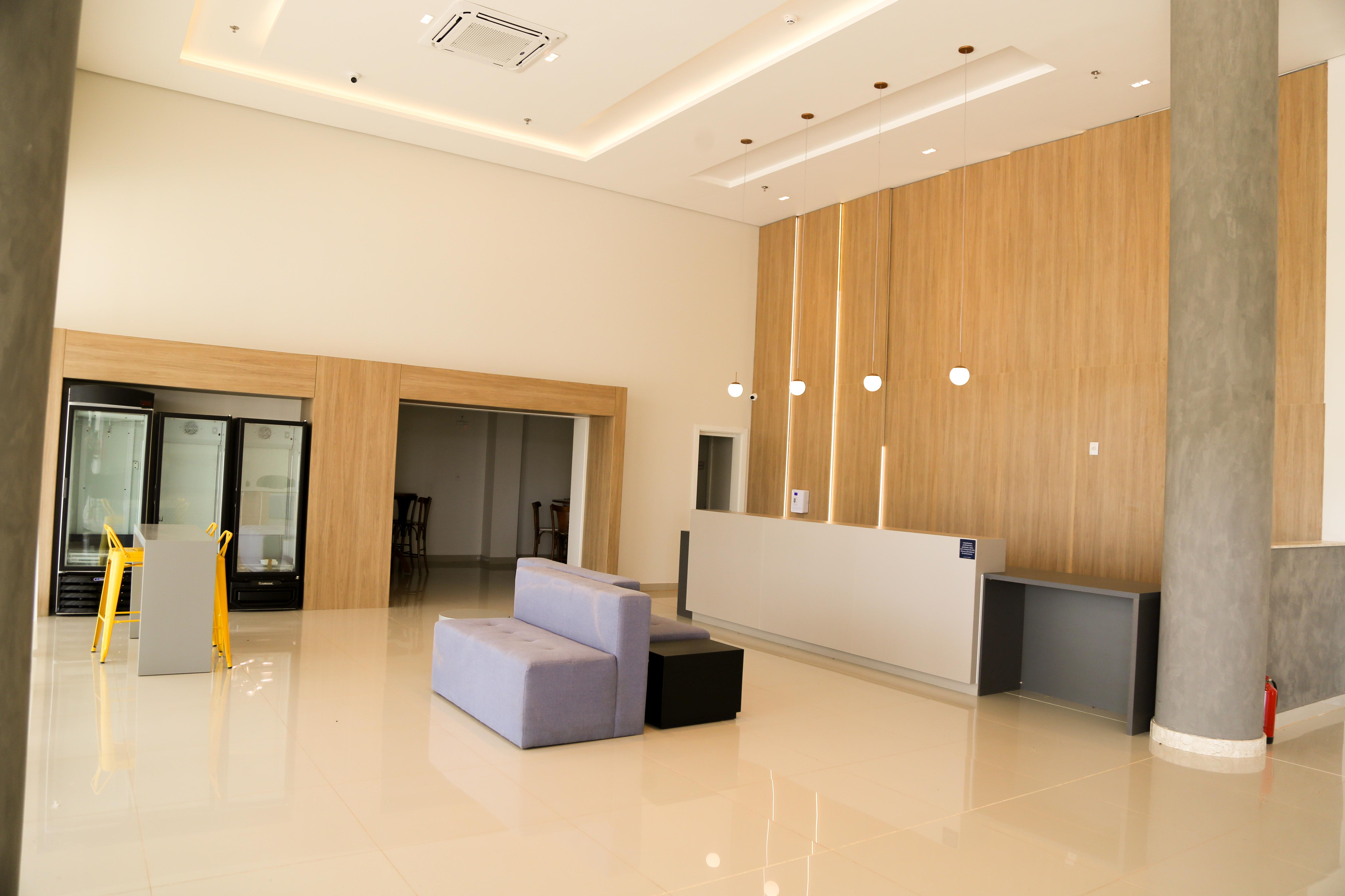 Vista Lobby Trento Hotel Guaíra by Unna