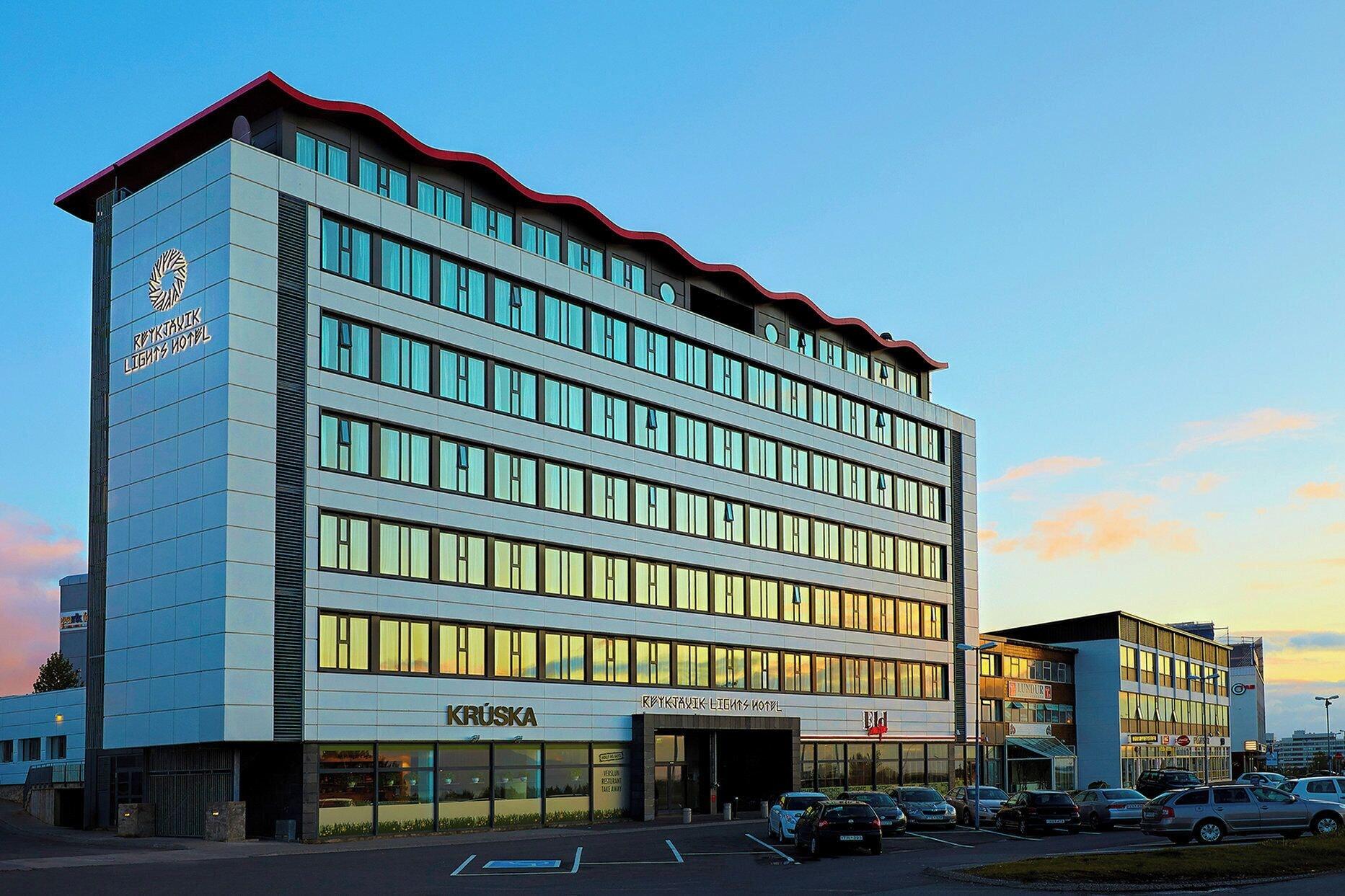 Vista Exterior Reykjavik Lights by Keahotels