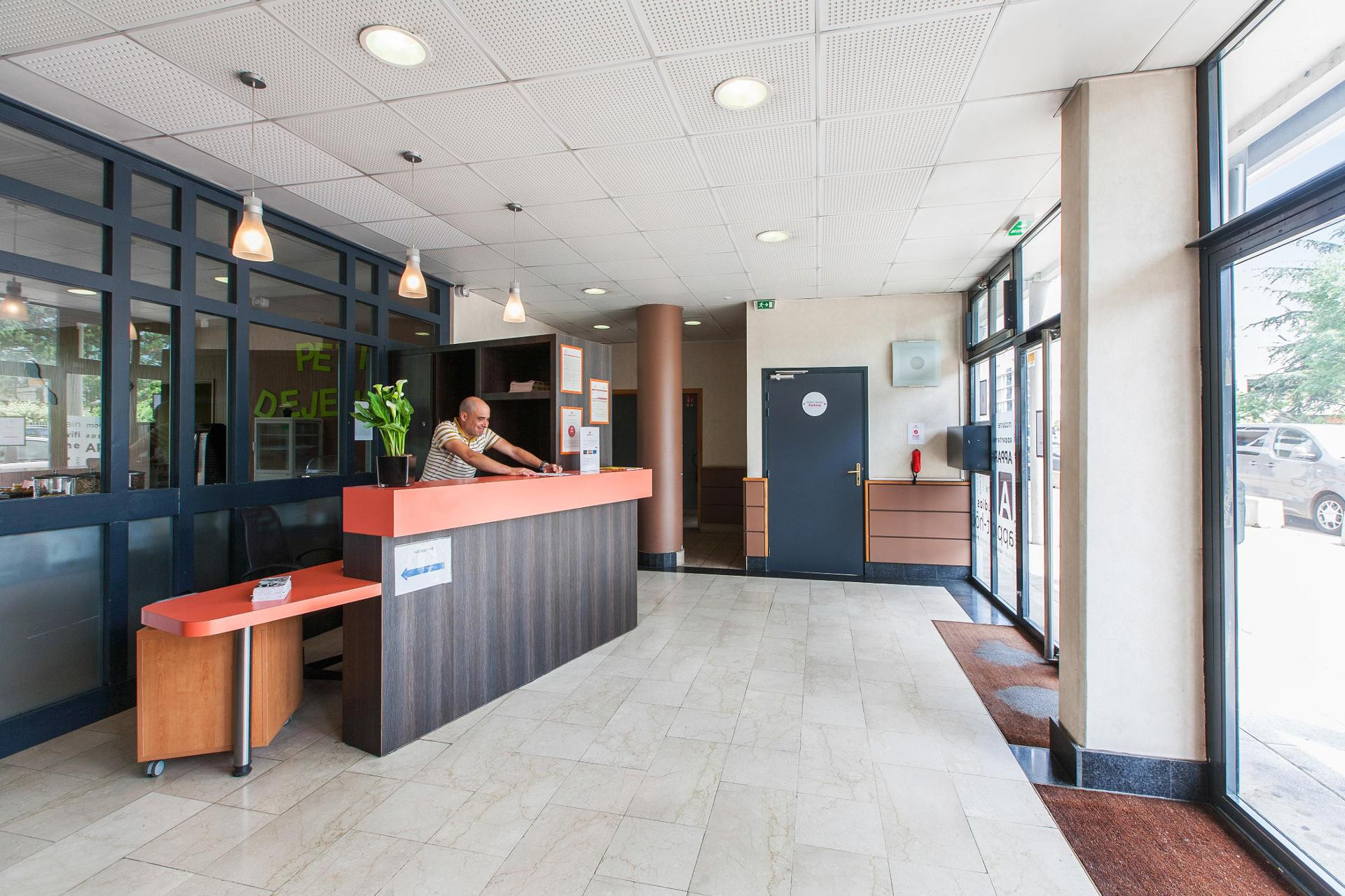 Vista Lobby Appart’City Classic Lyon Vaise St Cyr