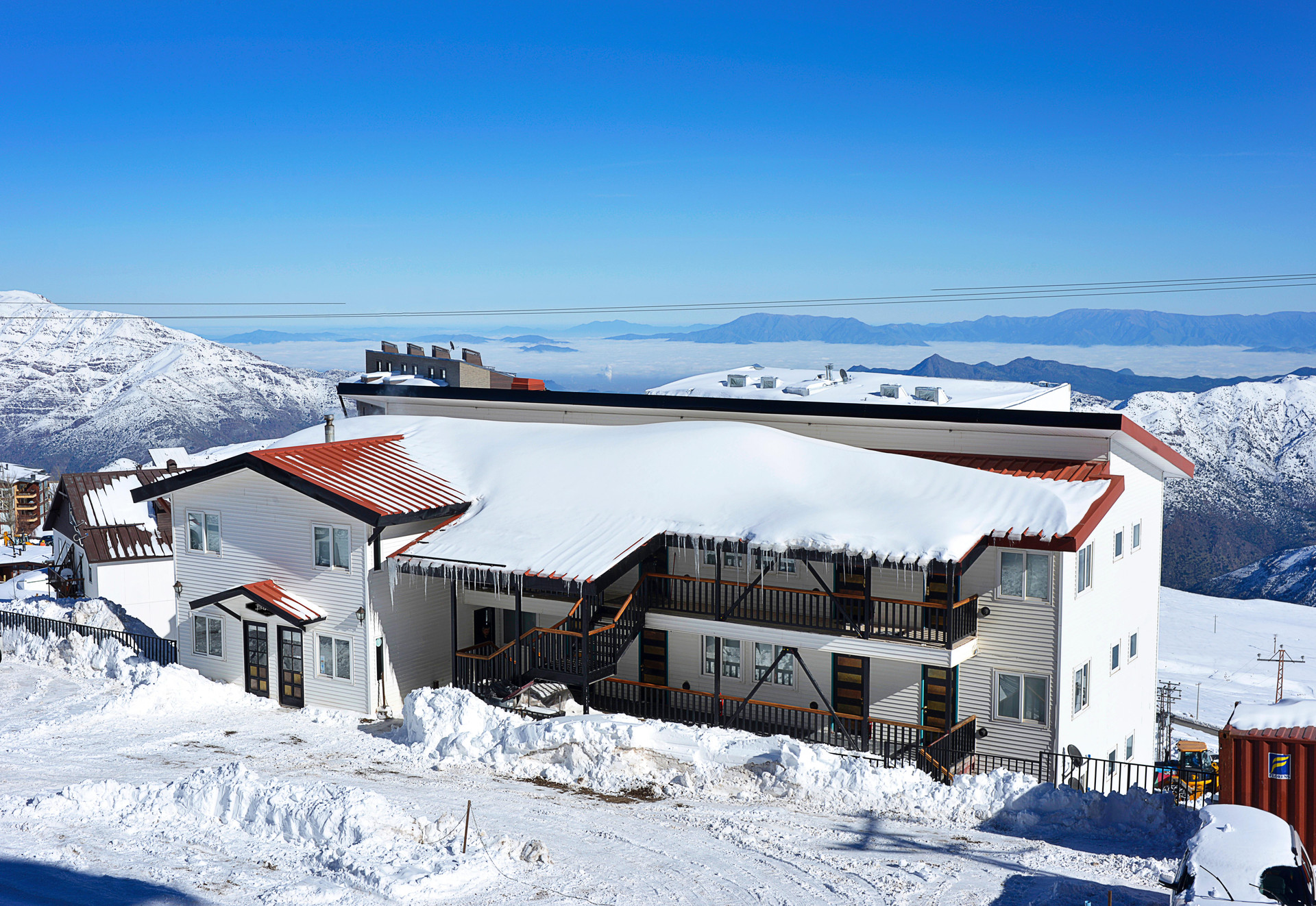 Vista Exterior Apart Hotel Bianco