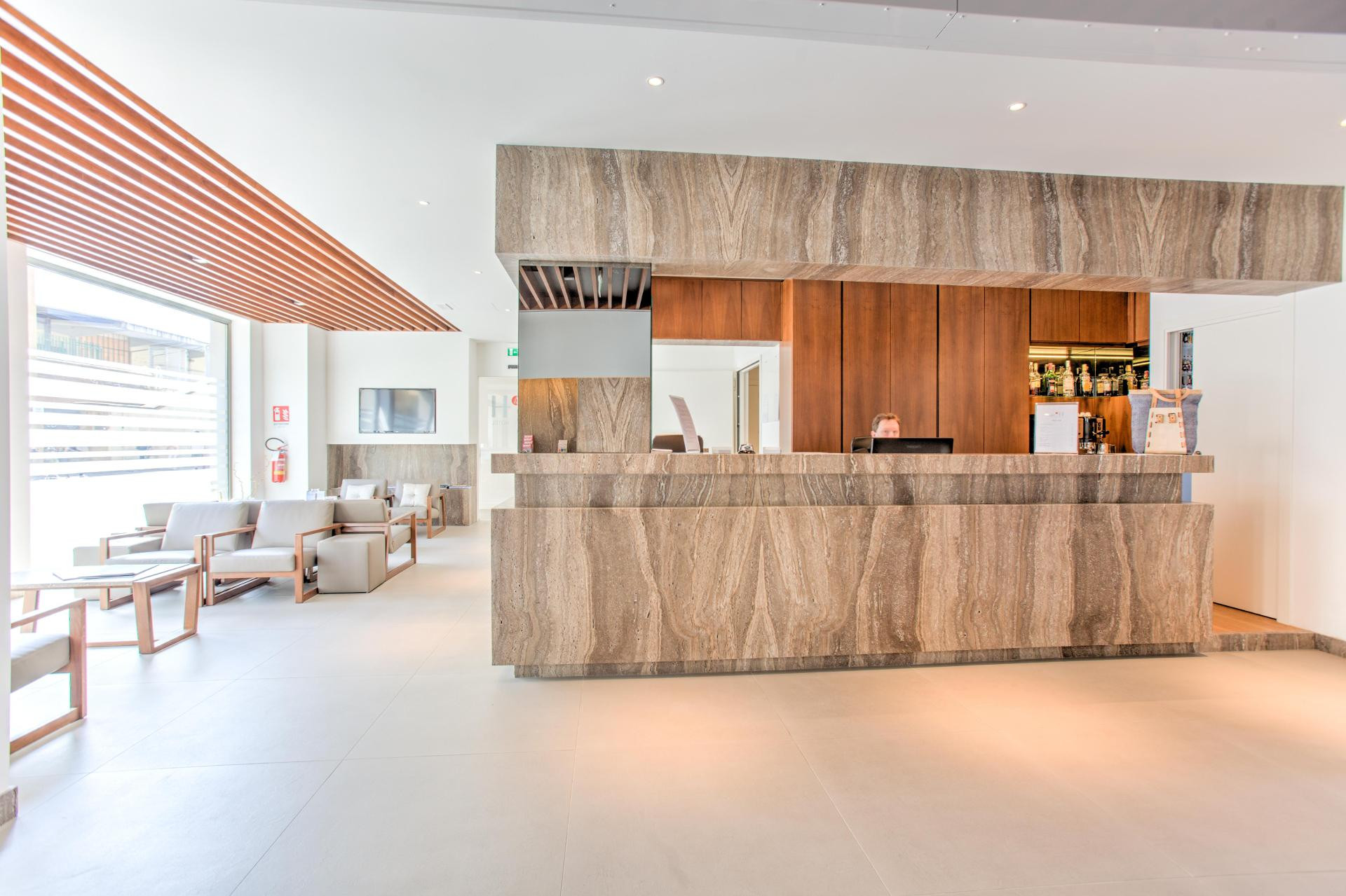 Vista Lobby MH Florence Hotel & Spa