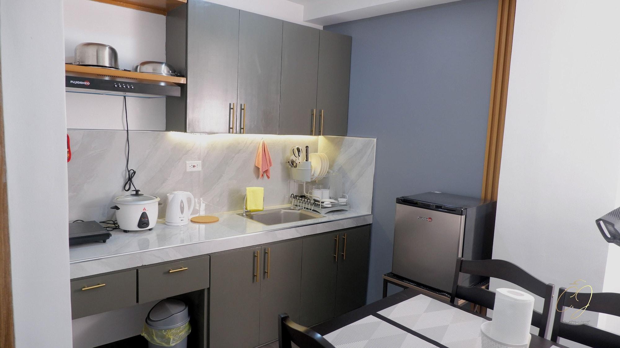 Equipamiento de Habitación CJ Apartments