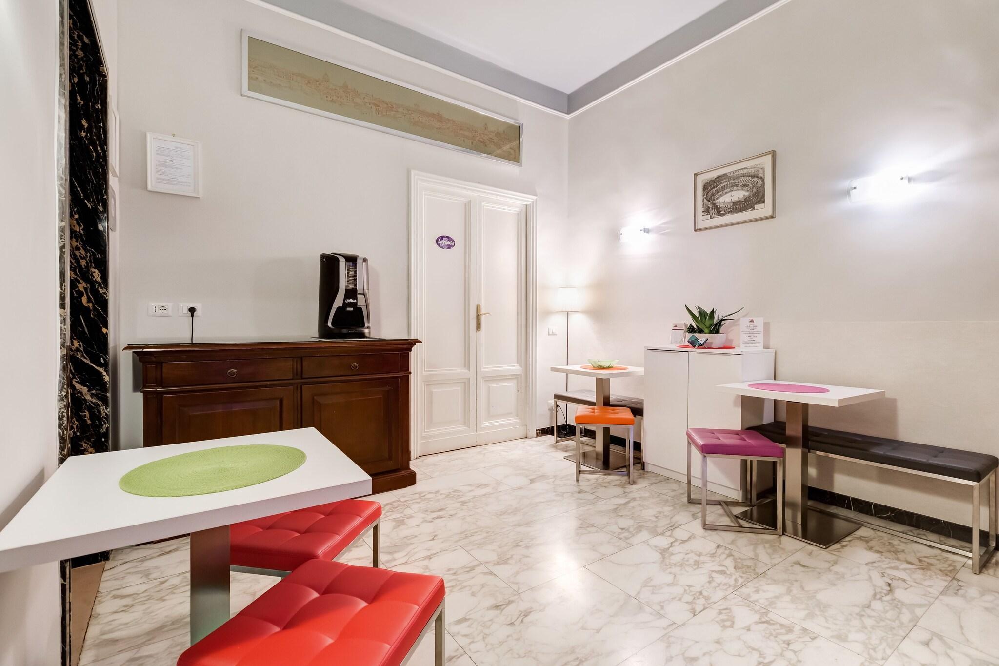 Vista Lobby B&B 2 Passi Al Colosseo