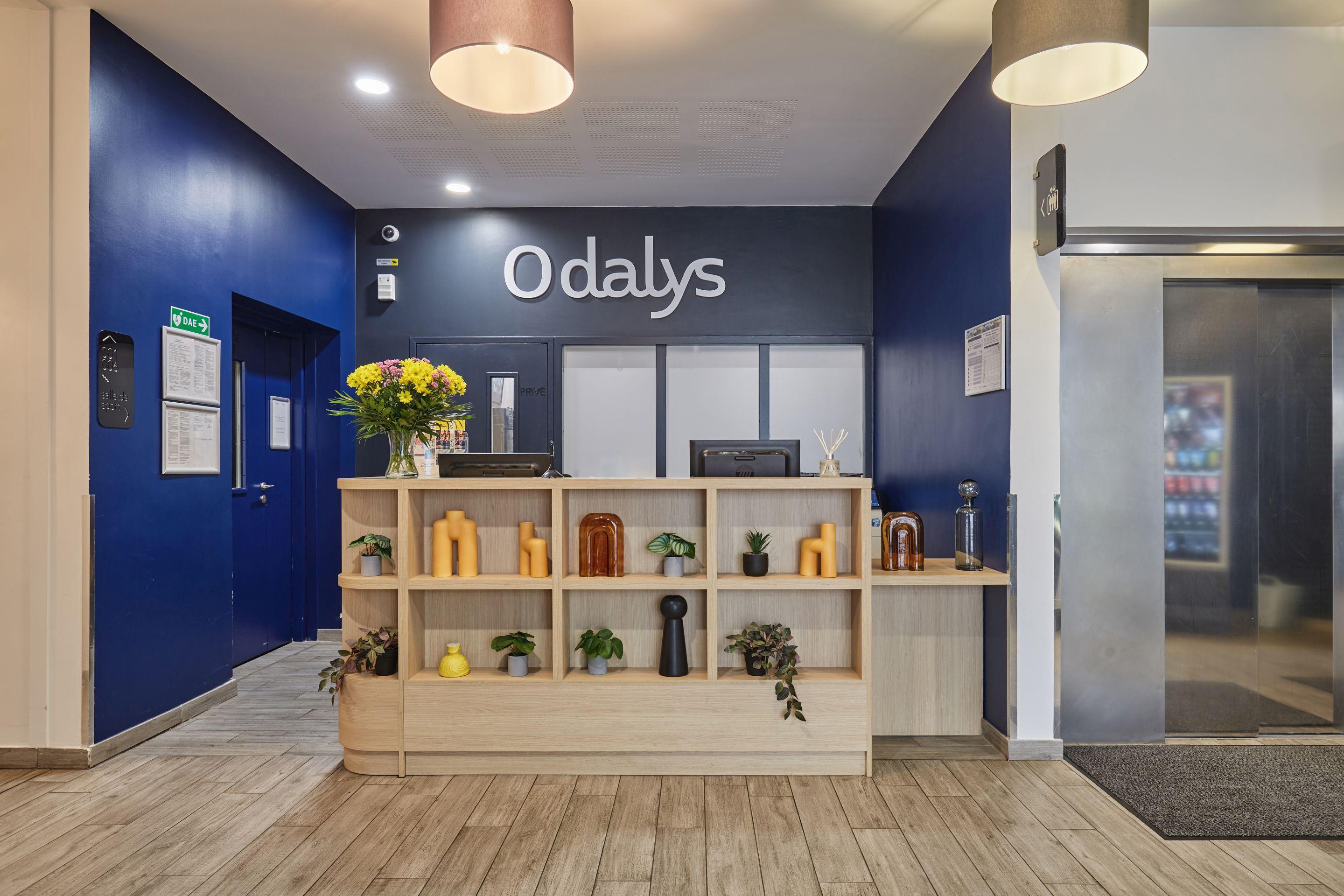 Vista Lobby Appart Hotel Odalys City Paris Levallois