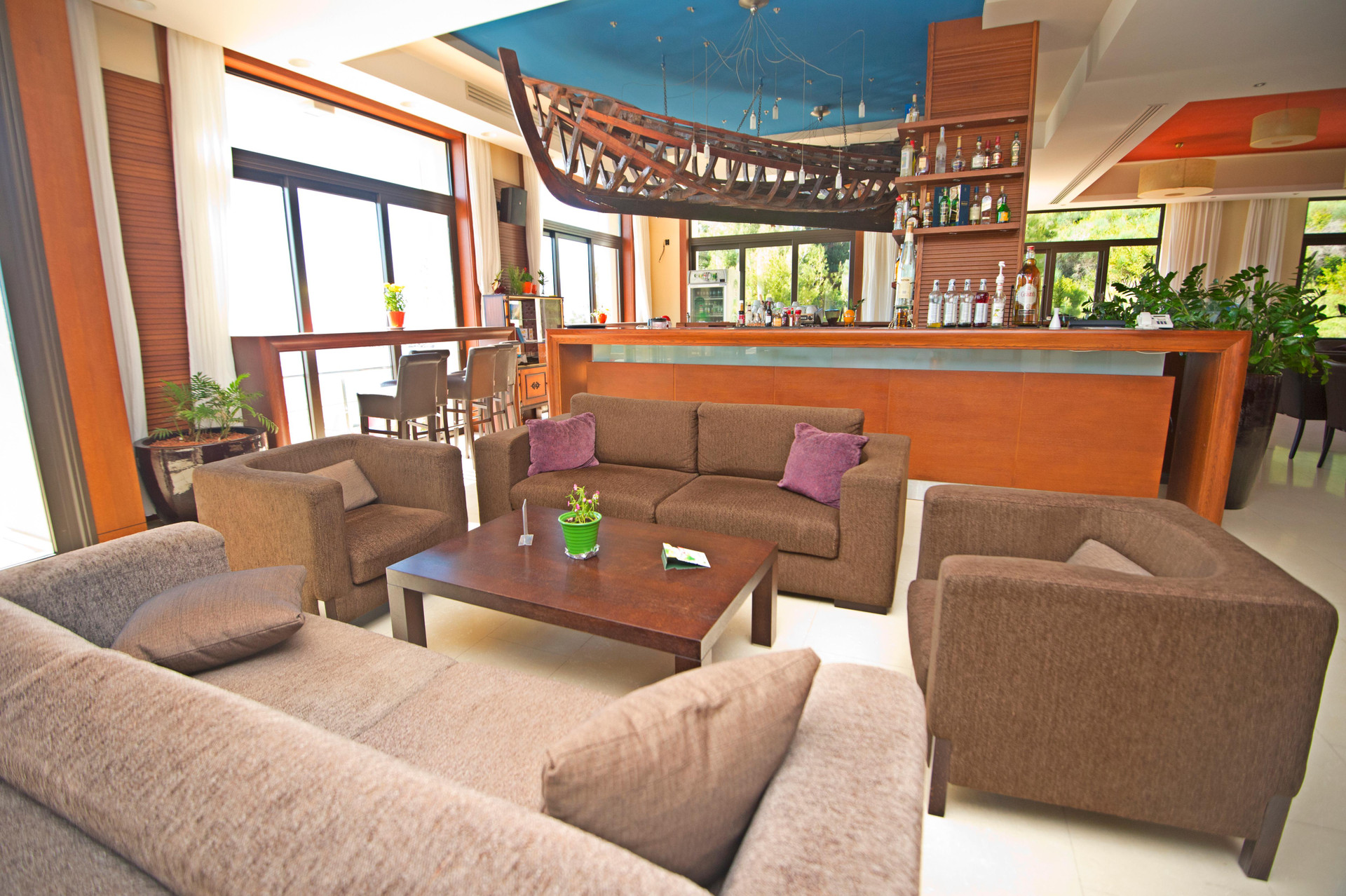 Bar/Salón Kymi Palace Hotel