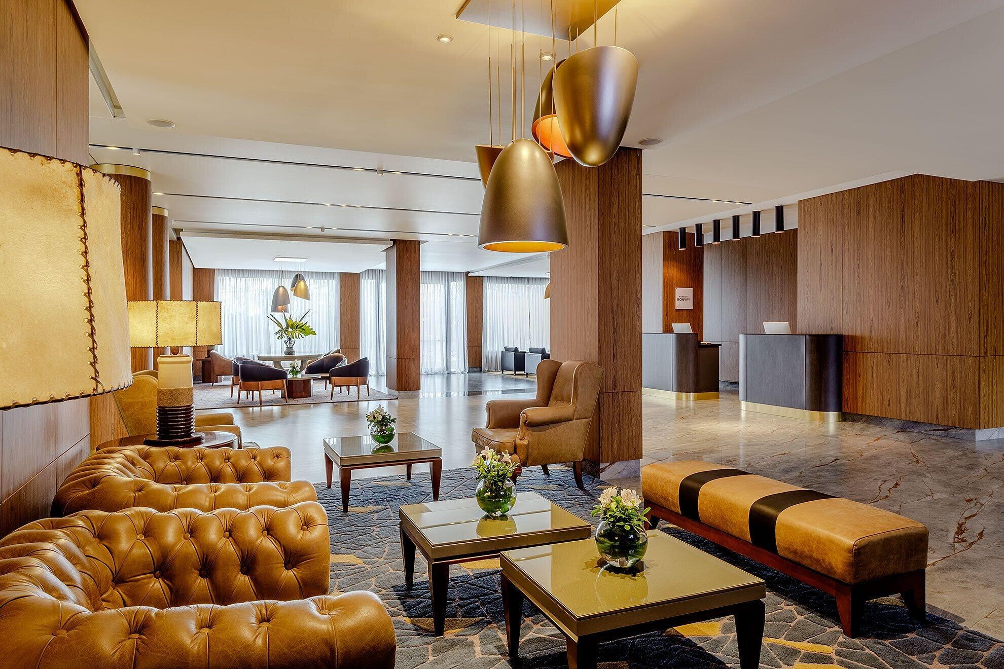 Vista Lobby Marriott Hotel Buenos Aires Ezeiza Airport