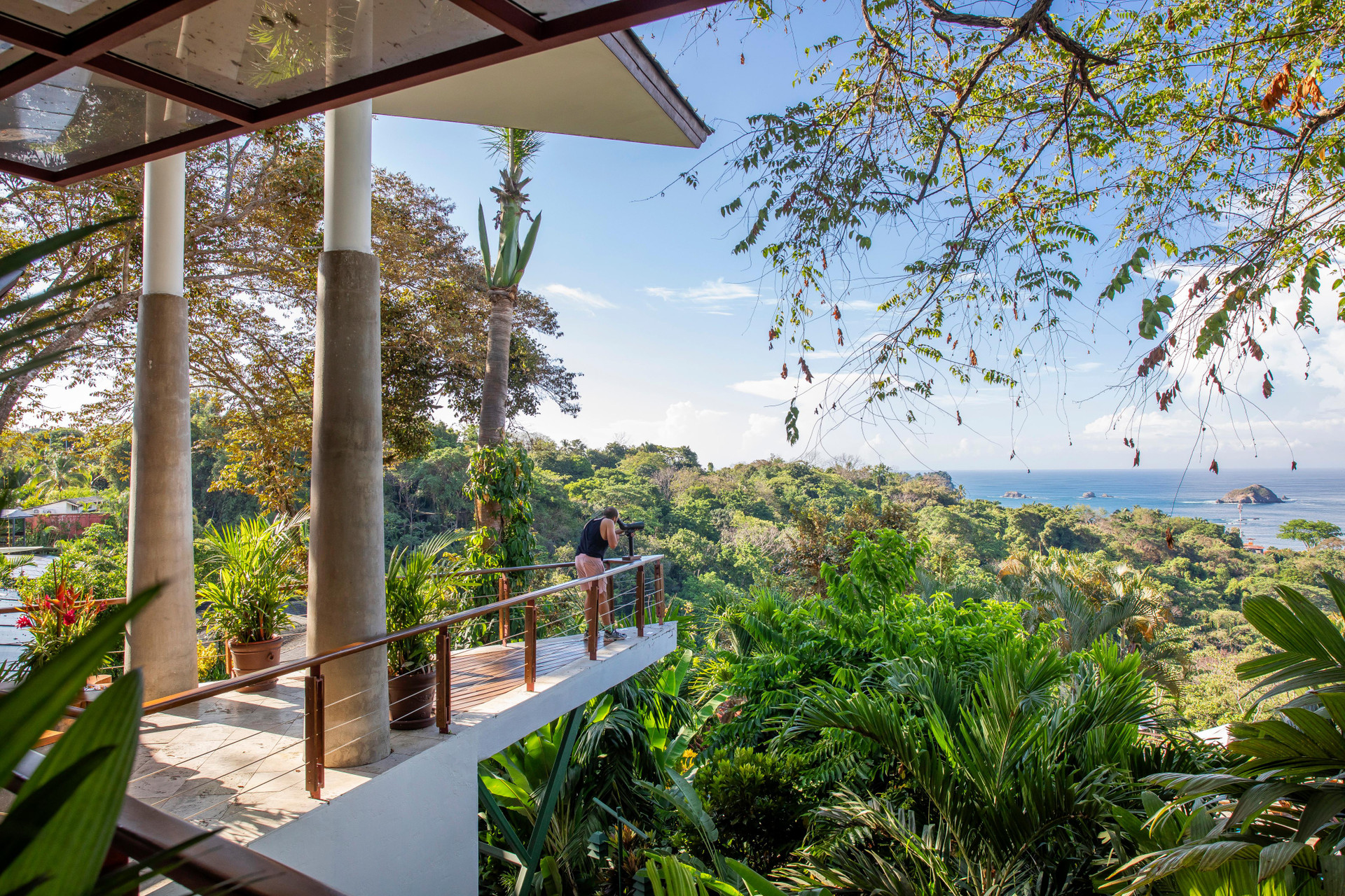 Vista Lobby Si Como No Resort, Spa and Wildlife Refuge