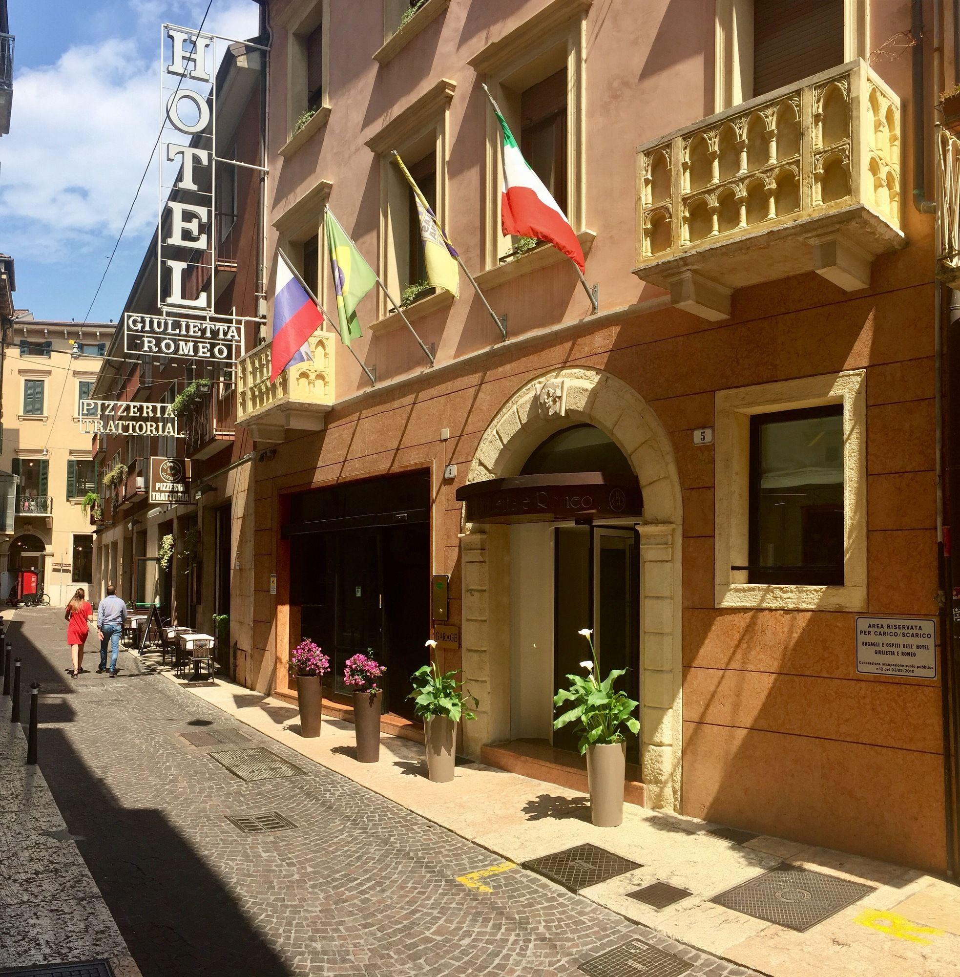 Vista da fachada Giulietta E Romeo Hotel