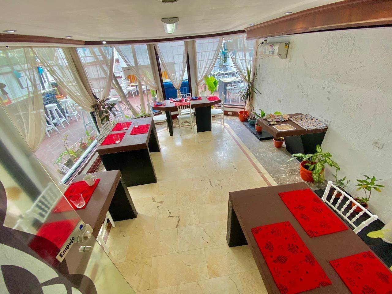 Restaurant Panamá Experience Hostel